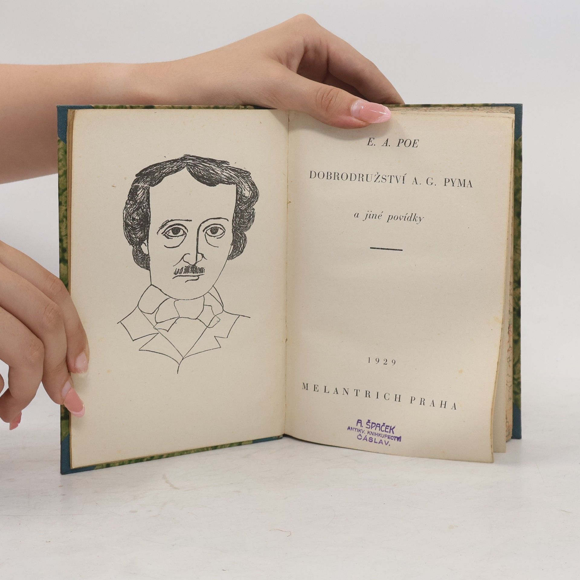 Edgar Allan Poe Dobrodružství A. G. Pyma a jiné povídky