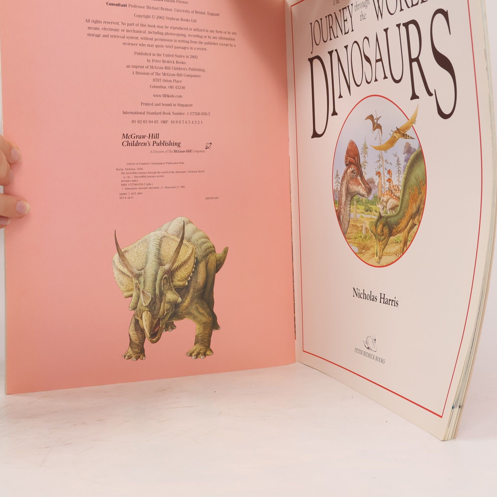 Nicholas Harris Incredible Journey Through the World of Dinosaurs