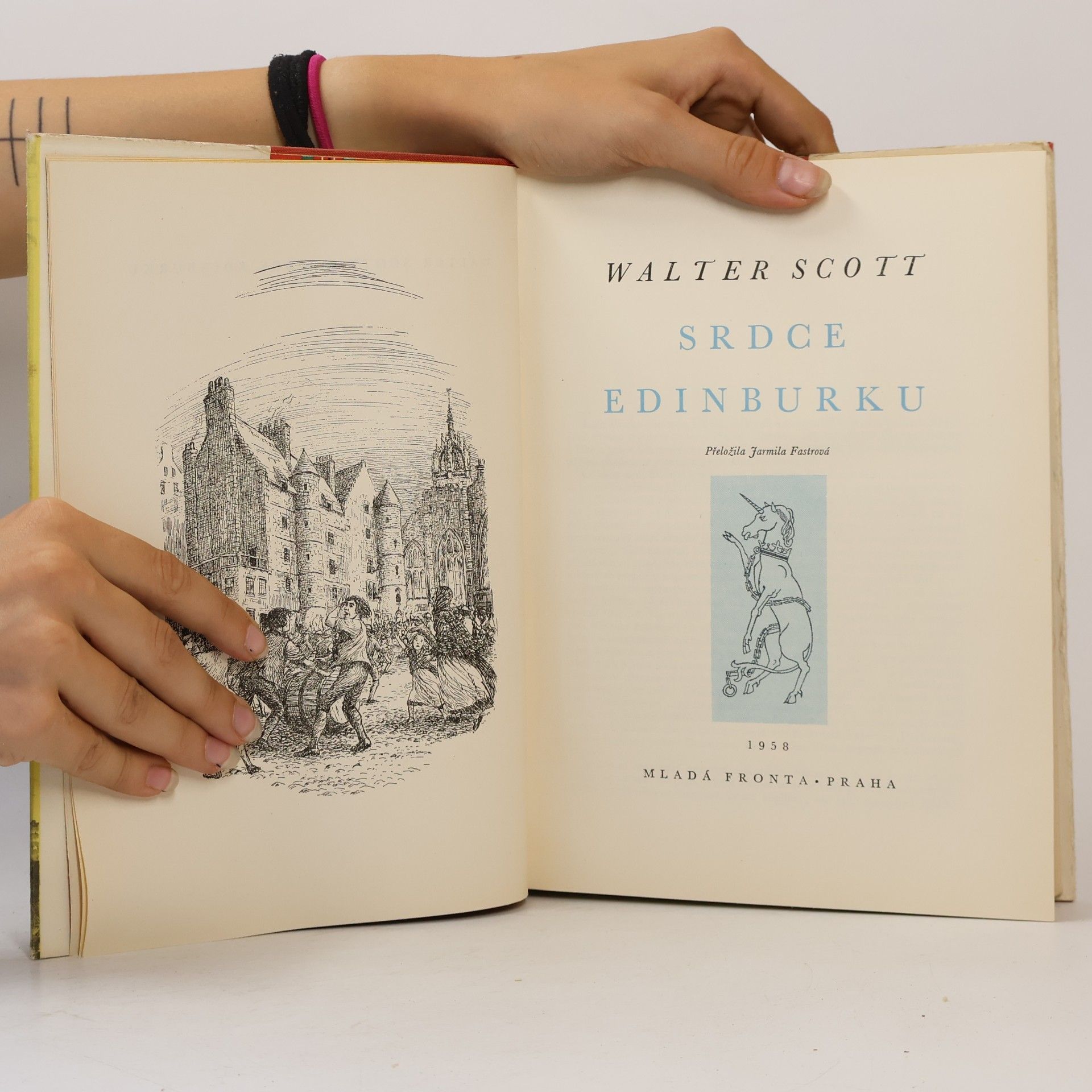 Walter Scott Srdce Edinburgu