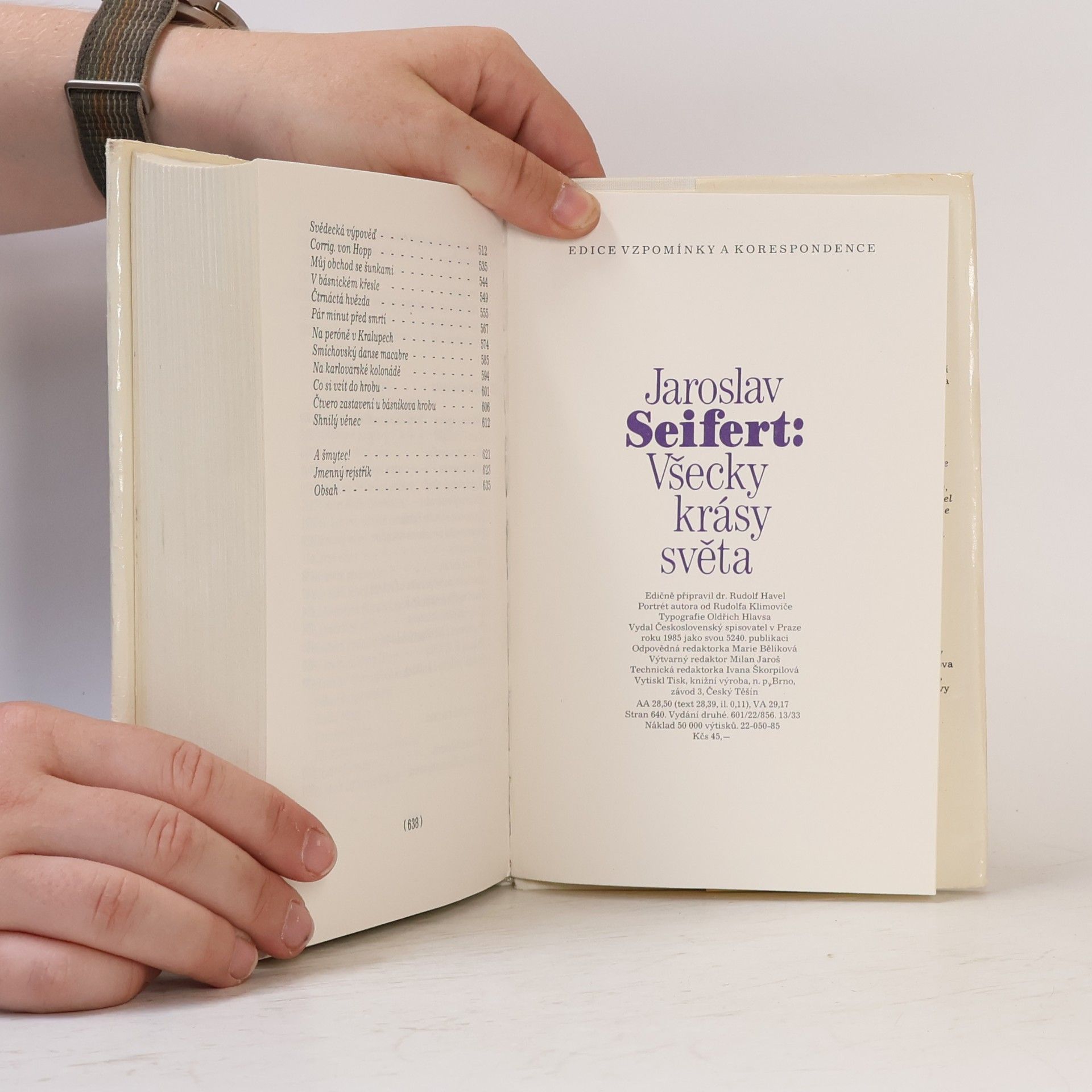 Jaroslav Seifert Všecky krásy světa