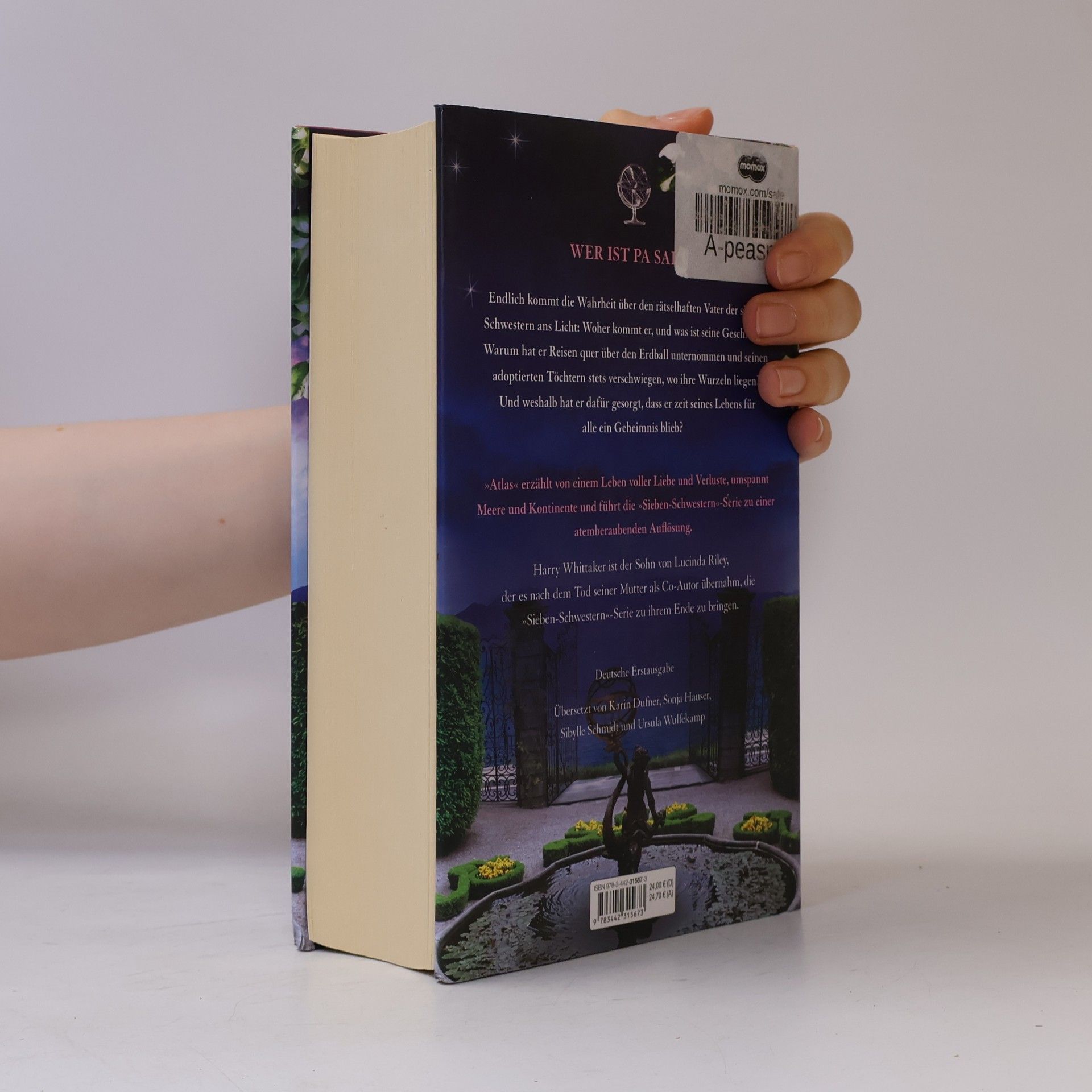 Lucinda Riley Atlas. Die Geschichte von Pa Salt