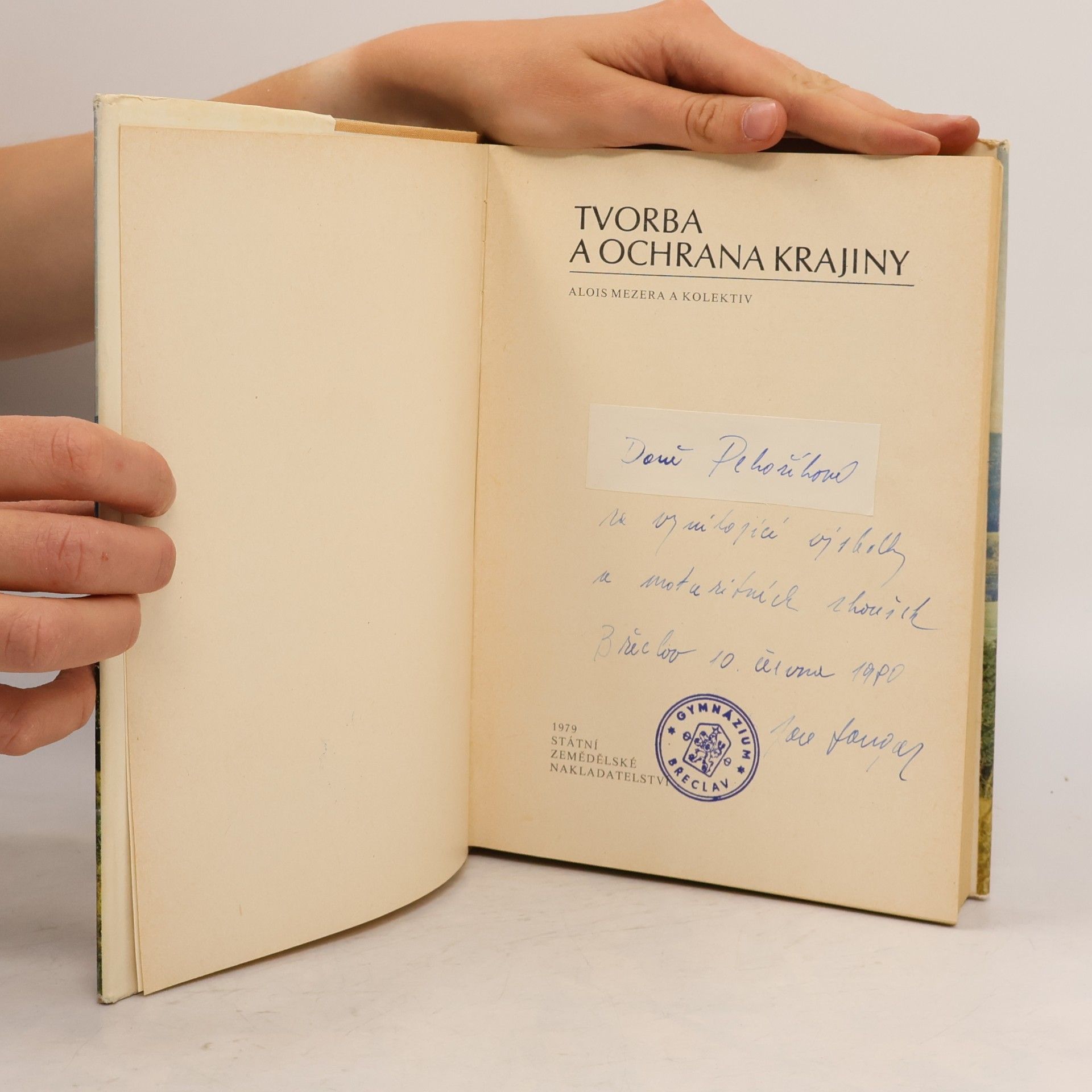 Alois Mezera Tvorba a ochrana krajiny