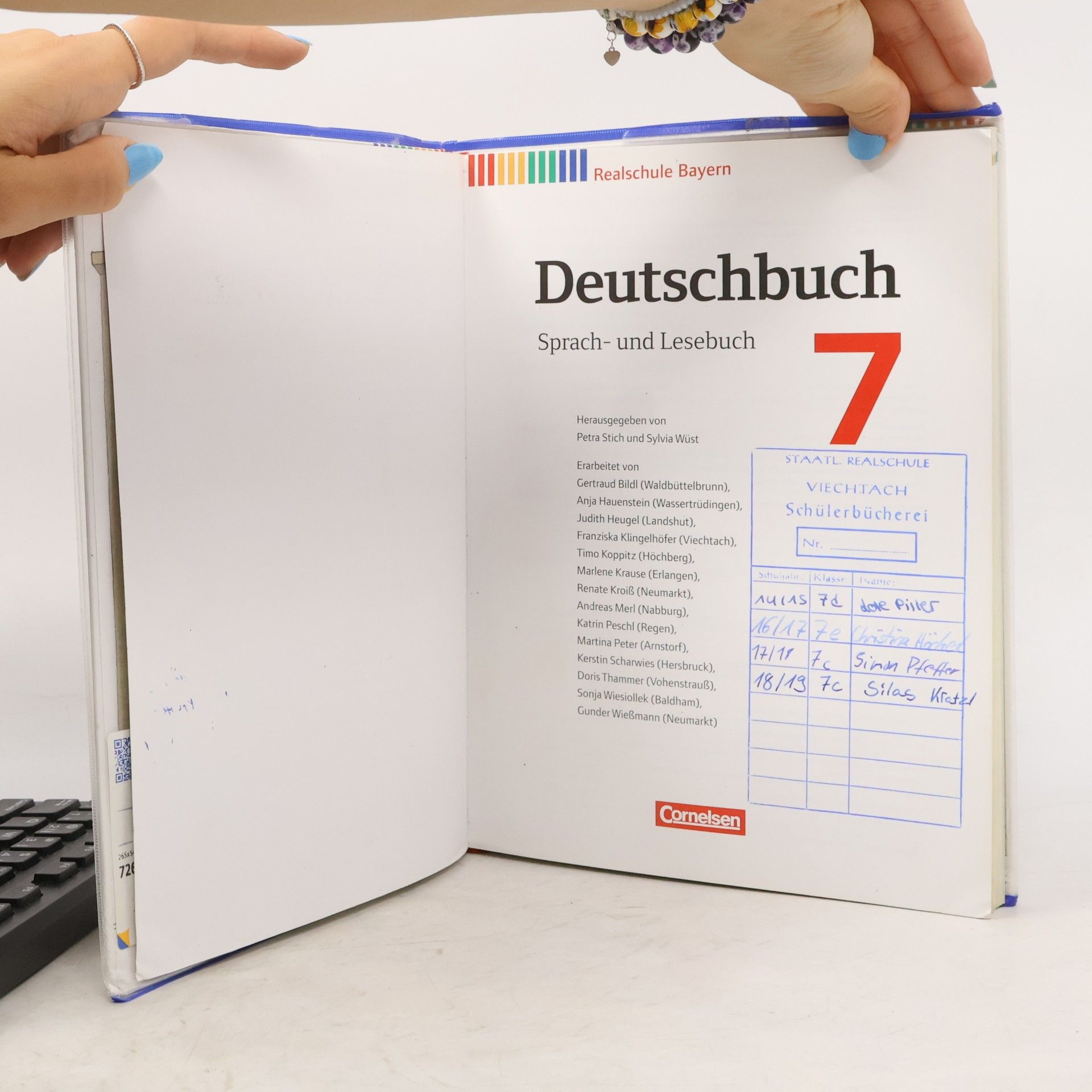 Petra Stich 7. Jahrgangsstufe, Schülerbuch