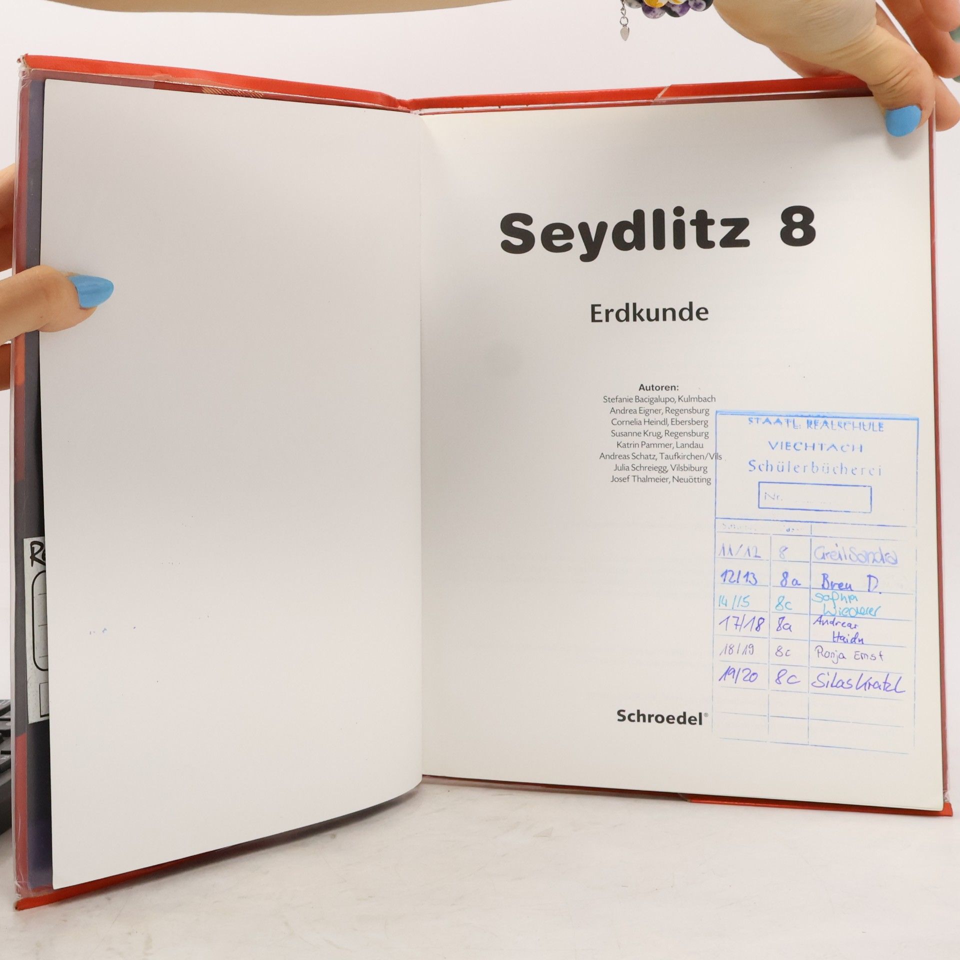 Stefanie Bacigalupo Seydlitz Erdkunde