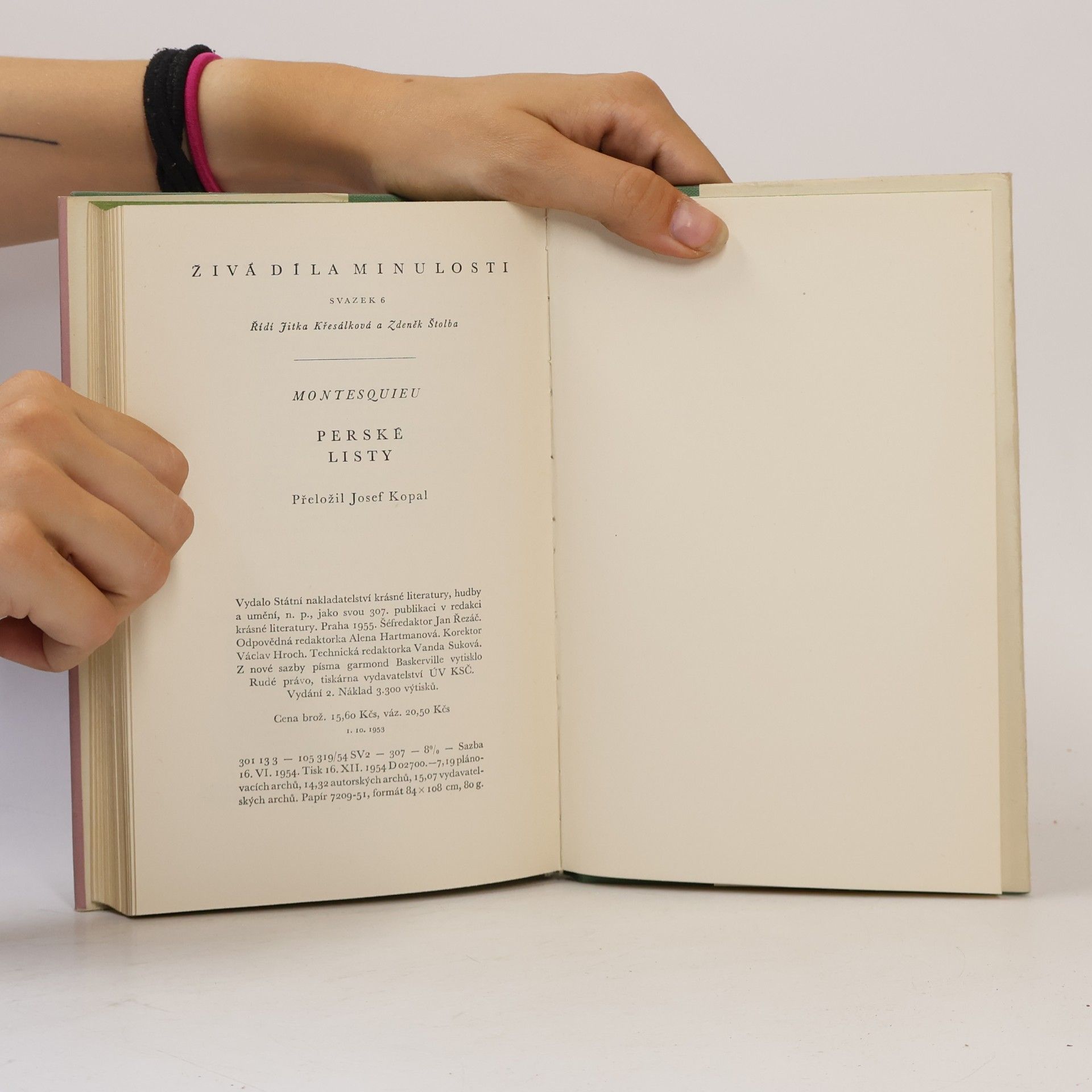 Charles Louis de Secondat de Montesquieu Perské listy