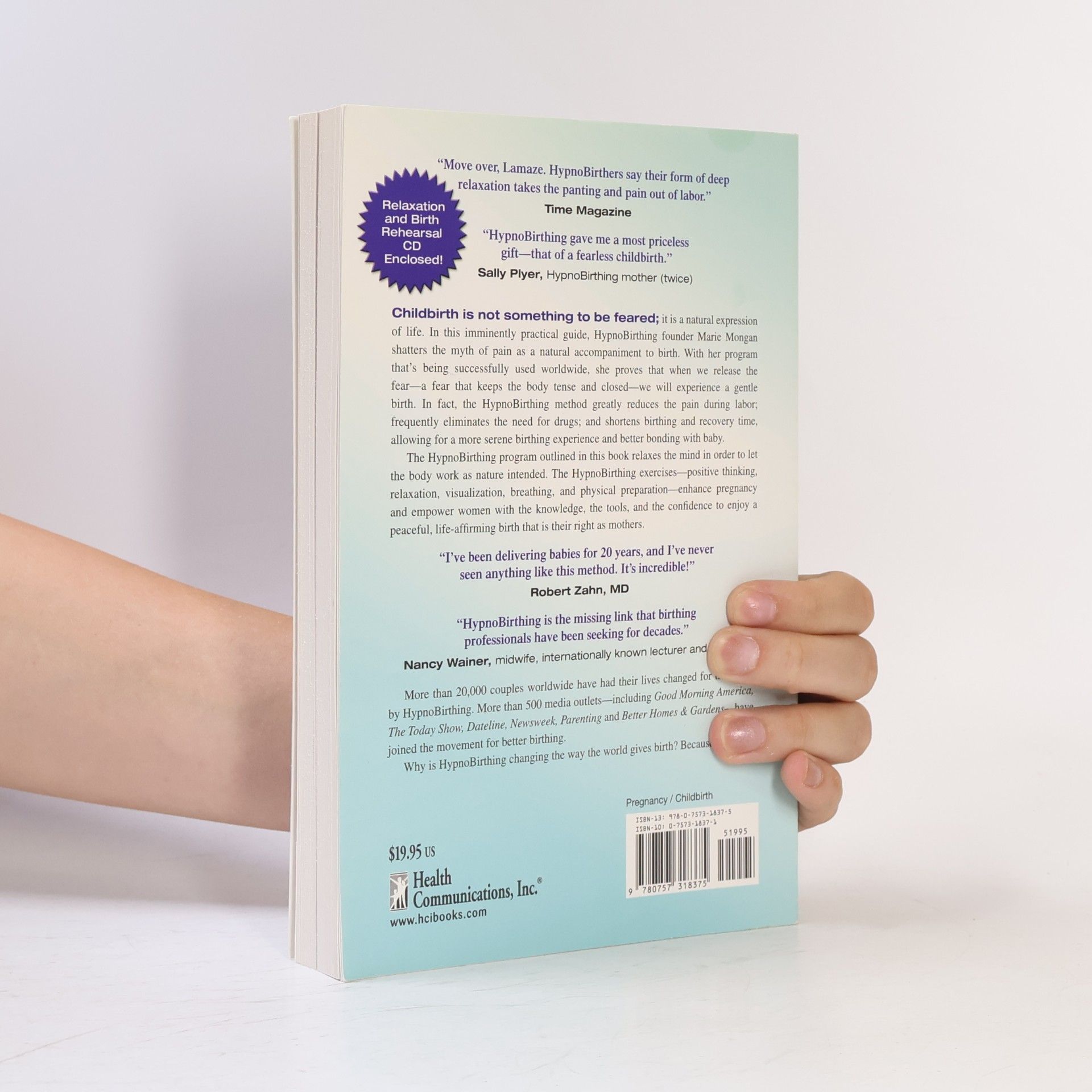 Marie F Mongan HypnoBirthing - The Mongan Method