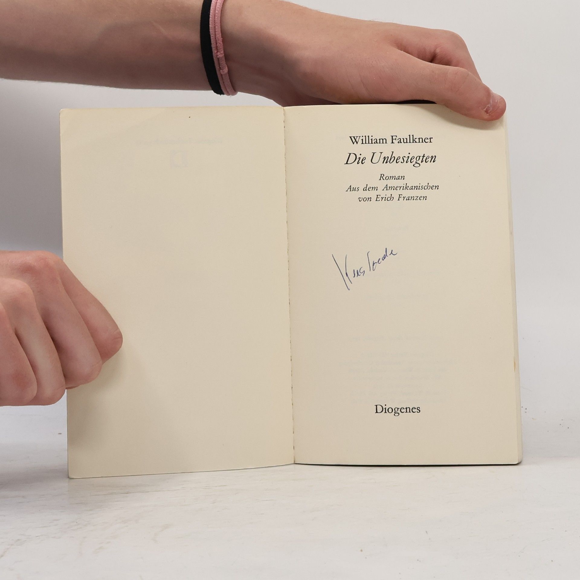 William Faulkner Die Unbesiegten