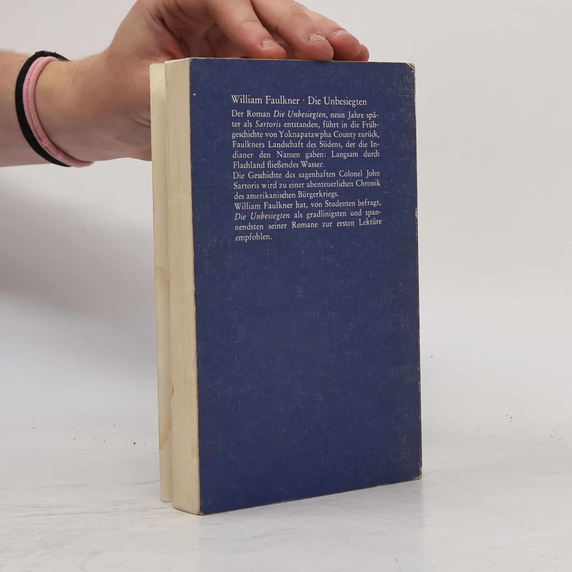 William Faulkner Die Unbesiegten
