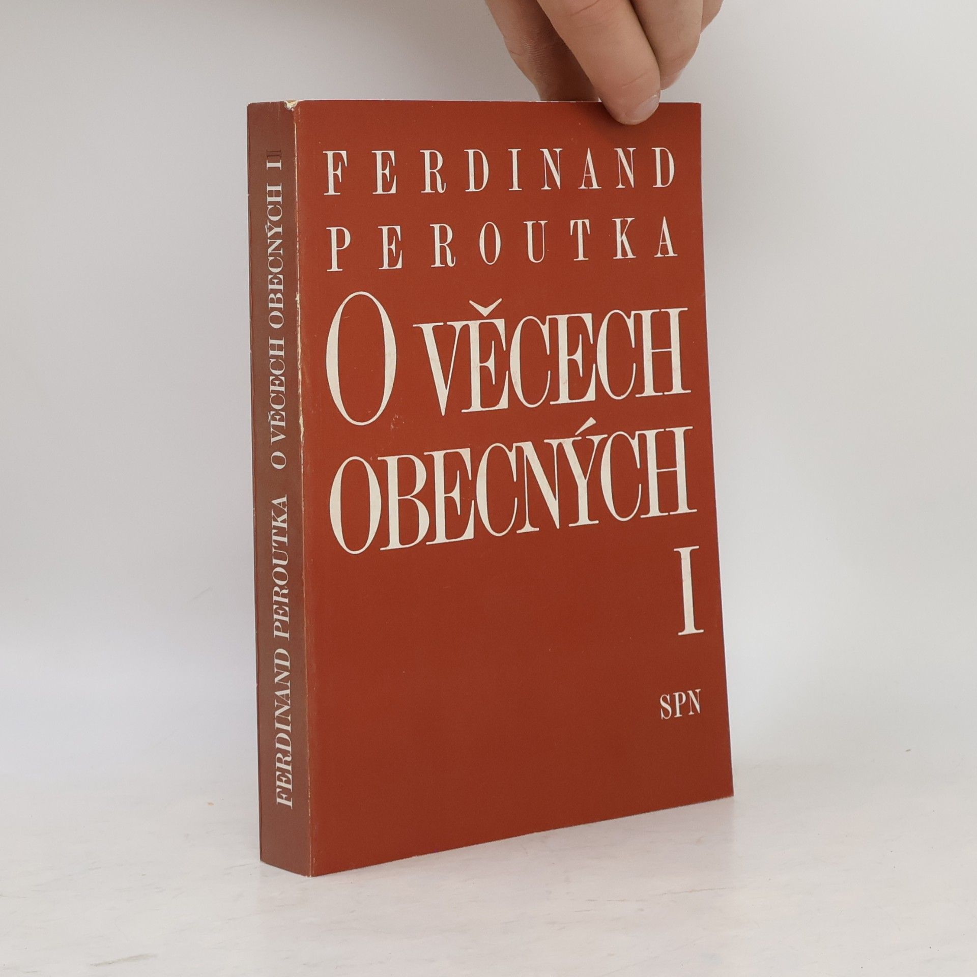Daniel Bohdan O věcech obecných I.