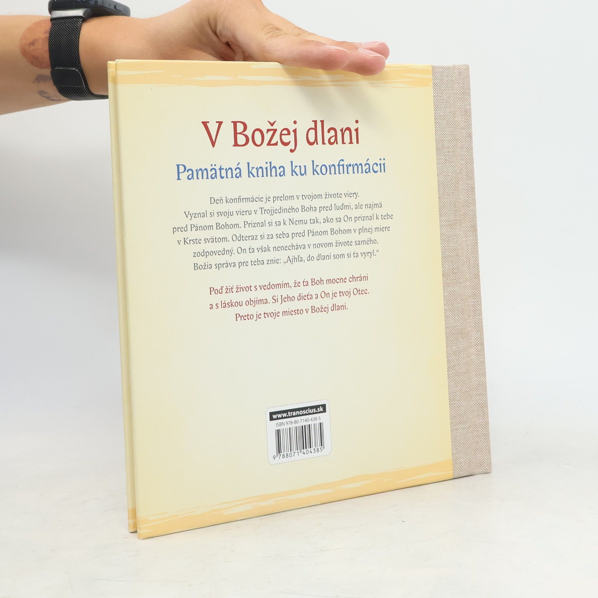 Martina Gdovinová V božej dlani - Pamätná kniha ku konfirmácii