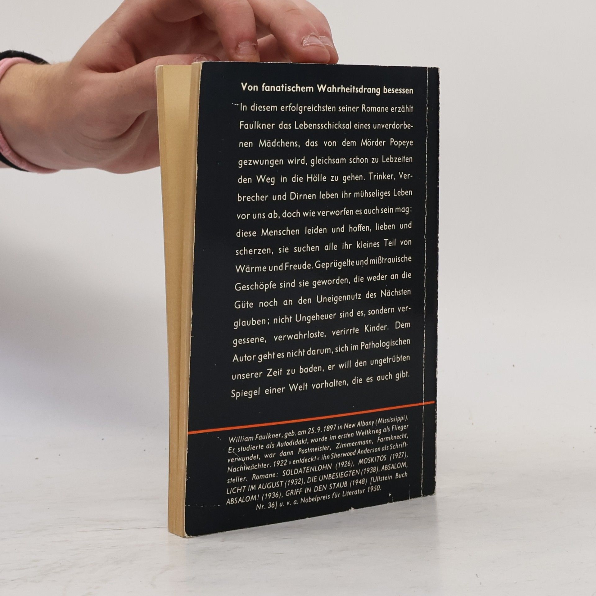 William Faulkner Die Freistatt