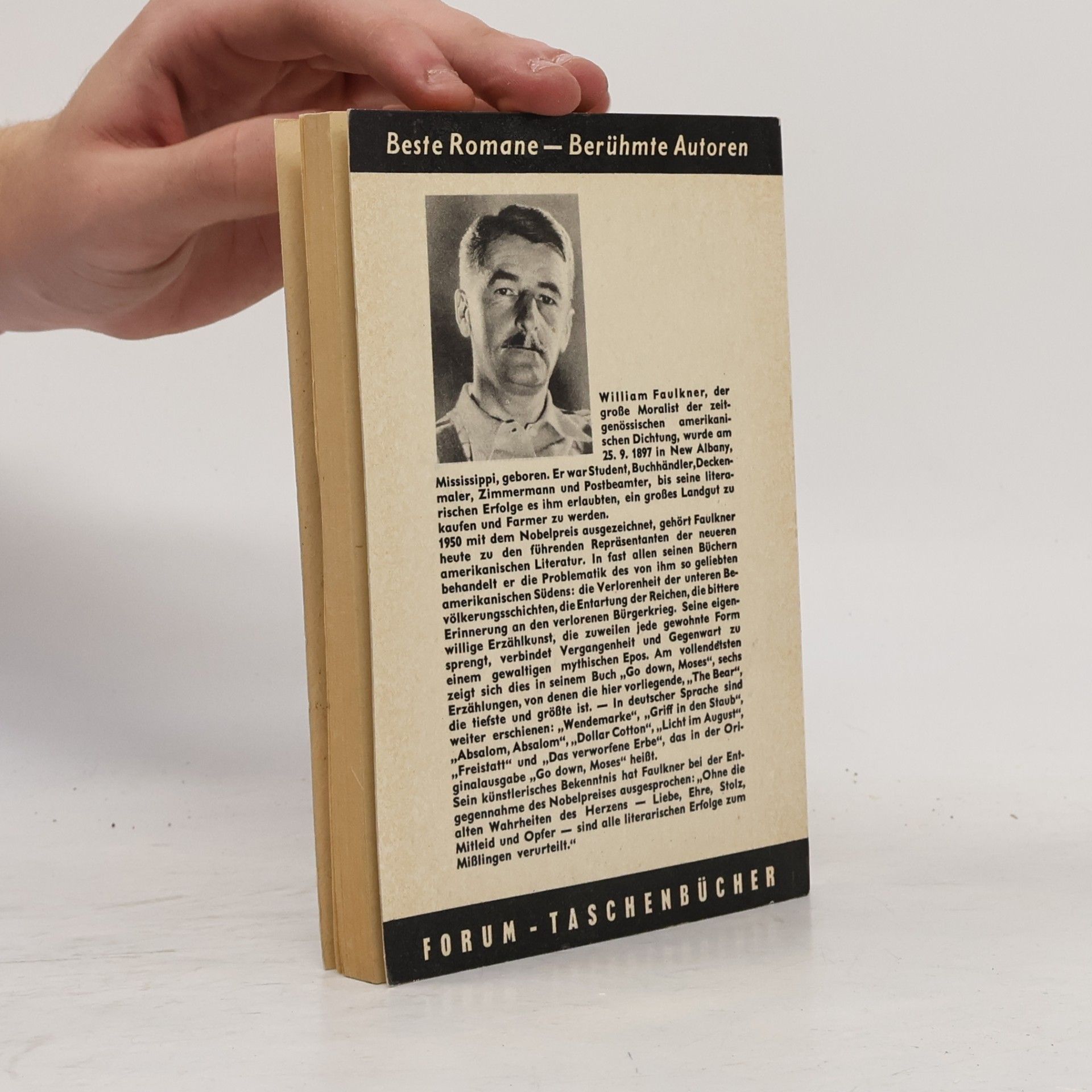 William Faulkner Der Bär