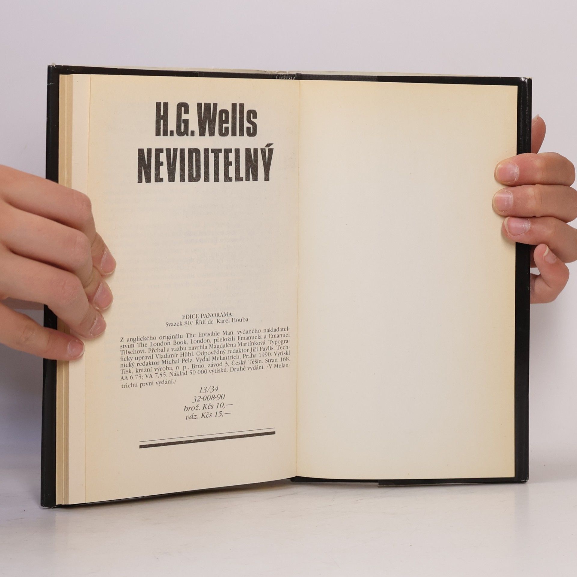 H. G. Wells Neviditelný