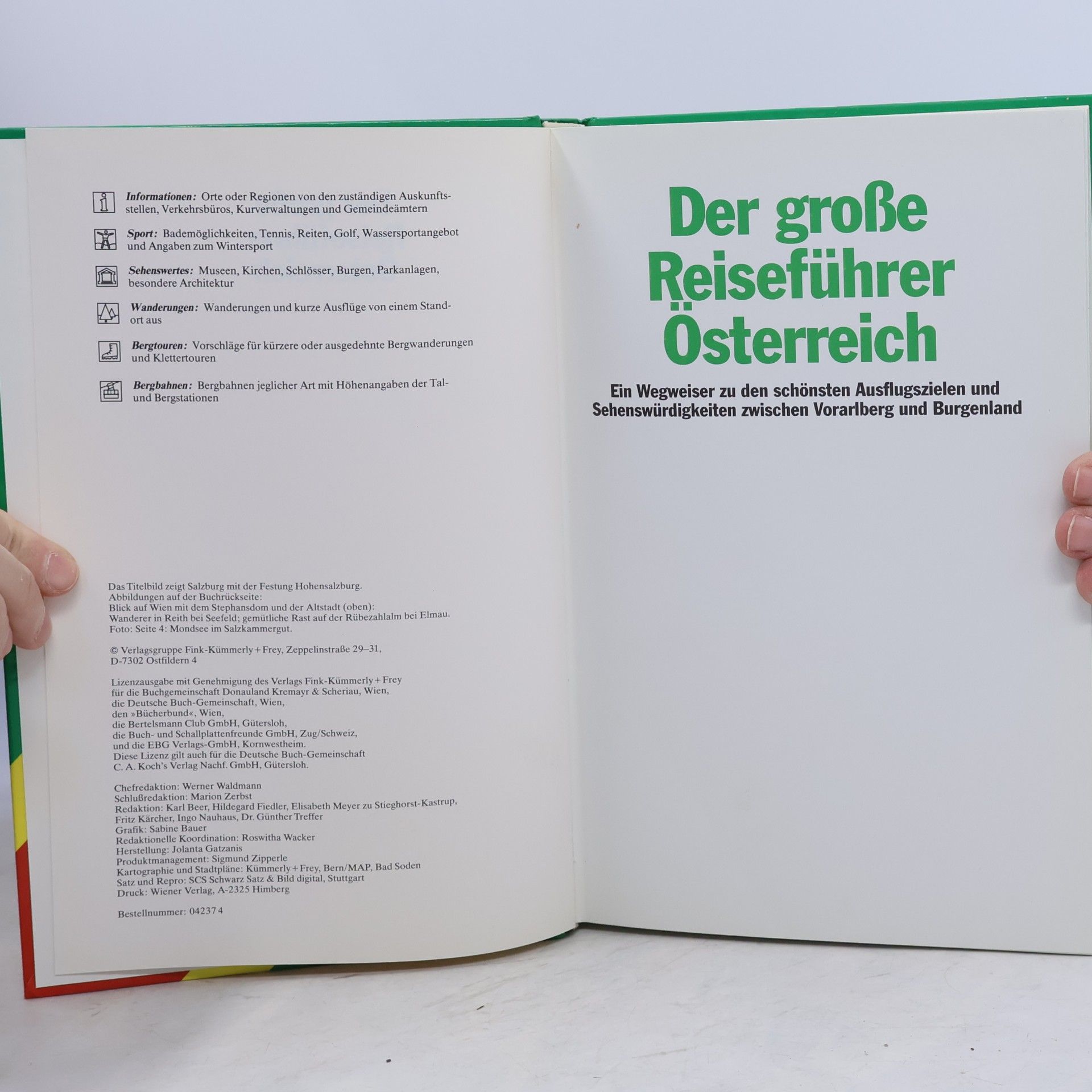 Kolektiv autorů Der große Reiseführer Österreich