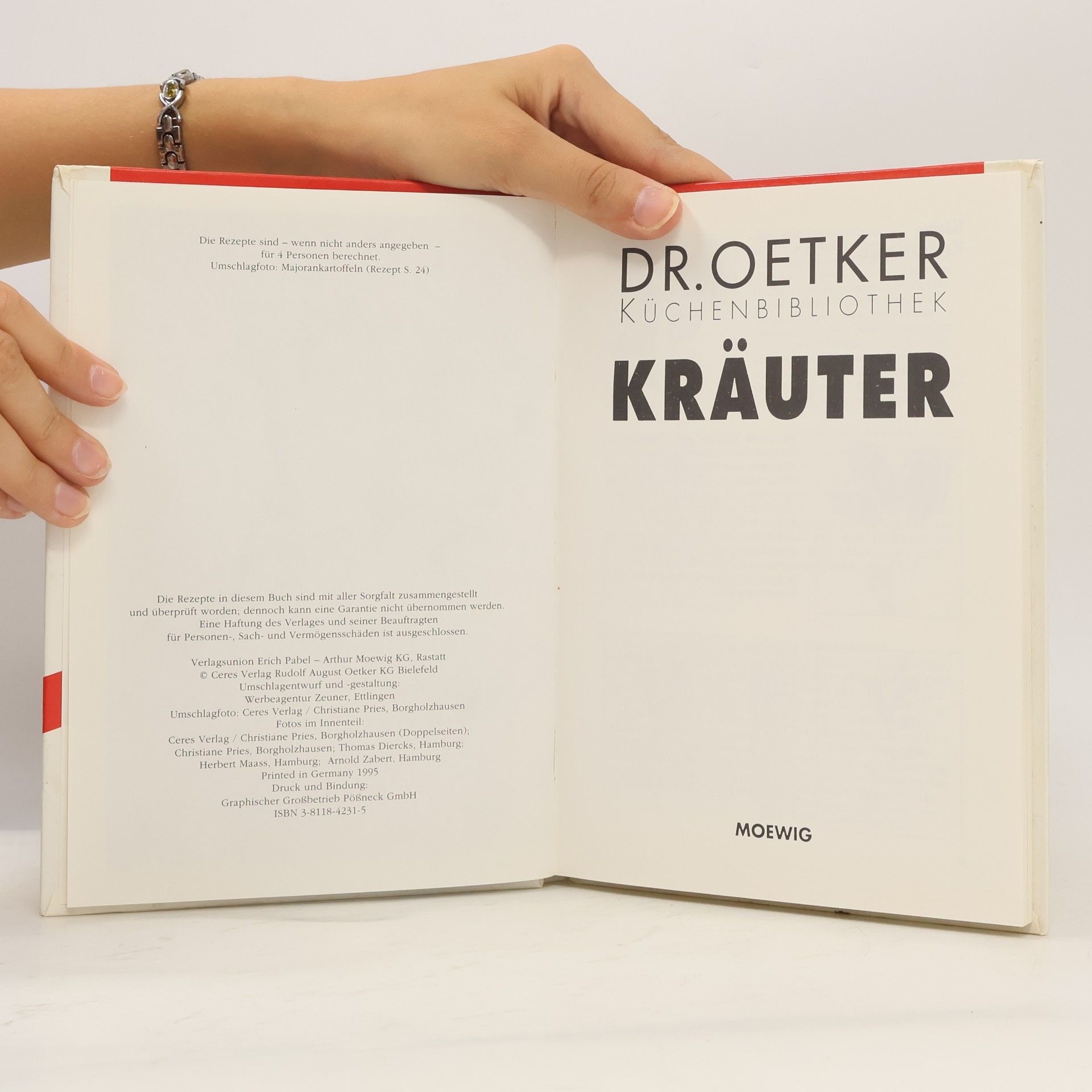 Various authors Küchenbibliothek Kräuter