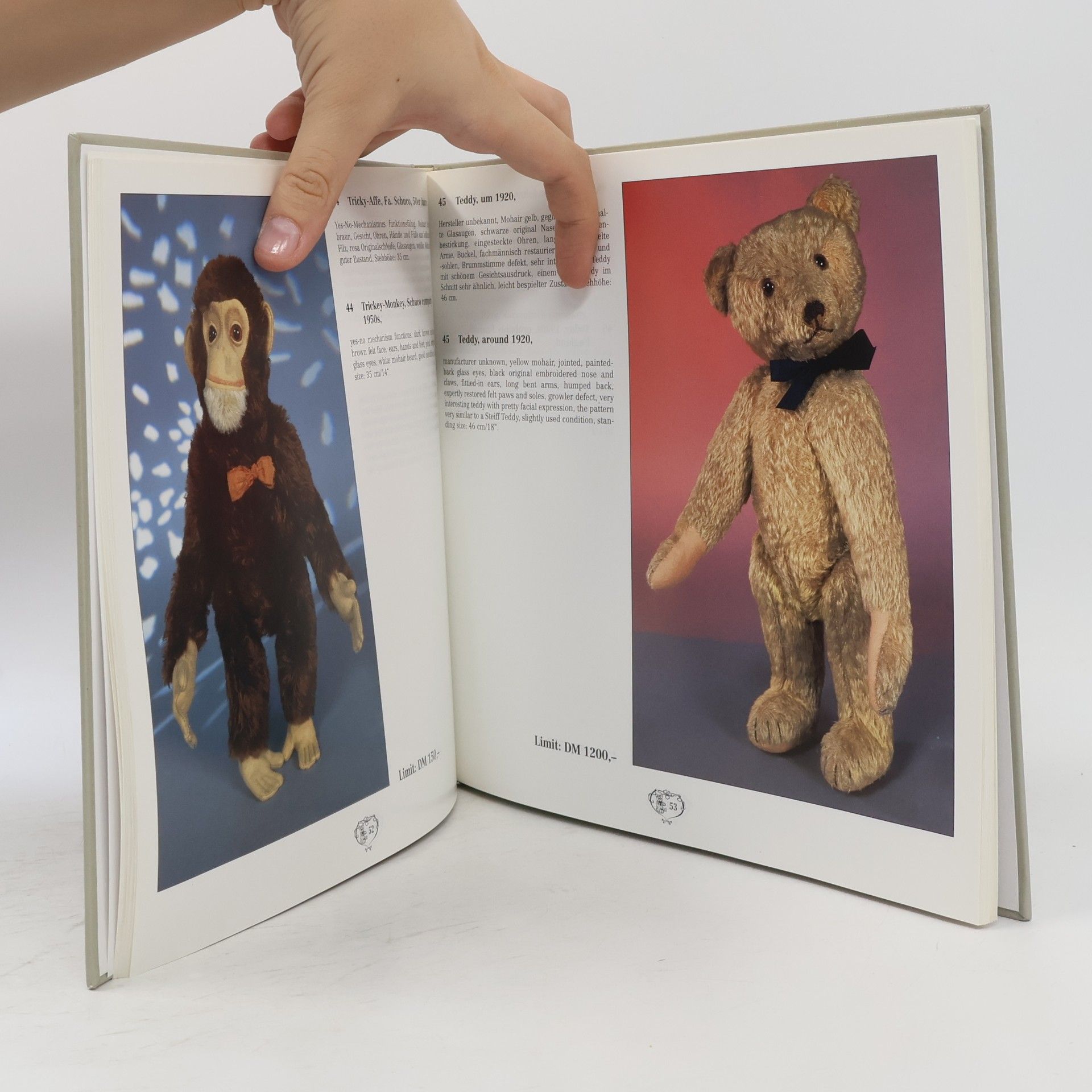 Horst Poestgen Spezial Teddybär Total Auktion '98