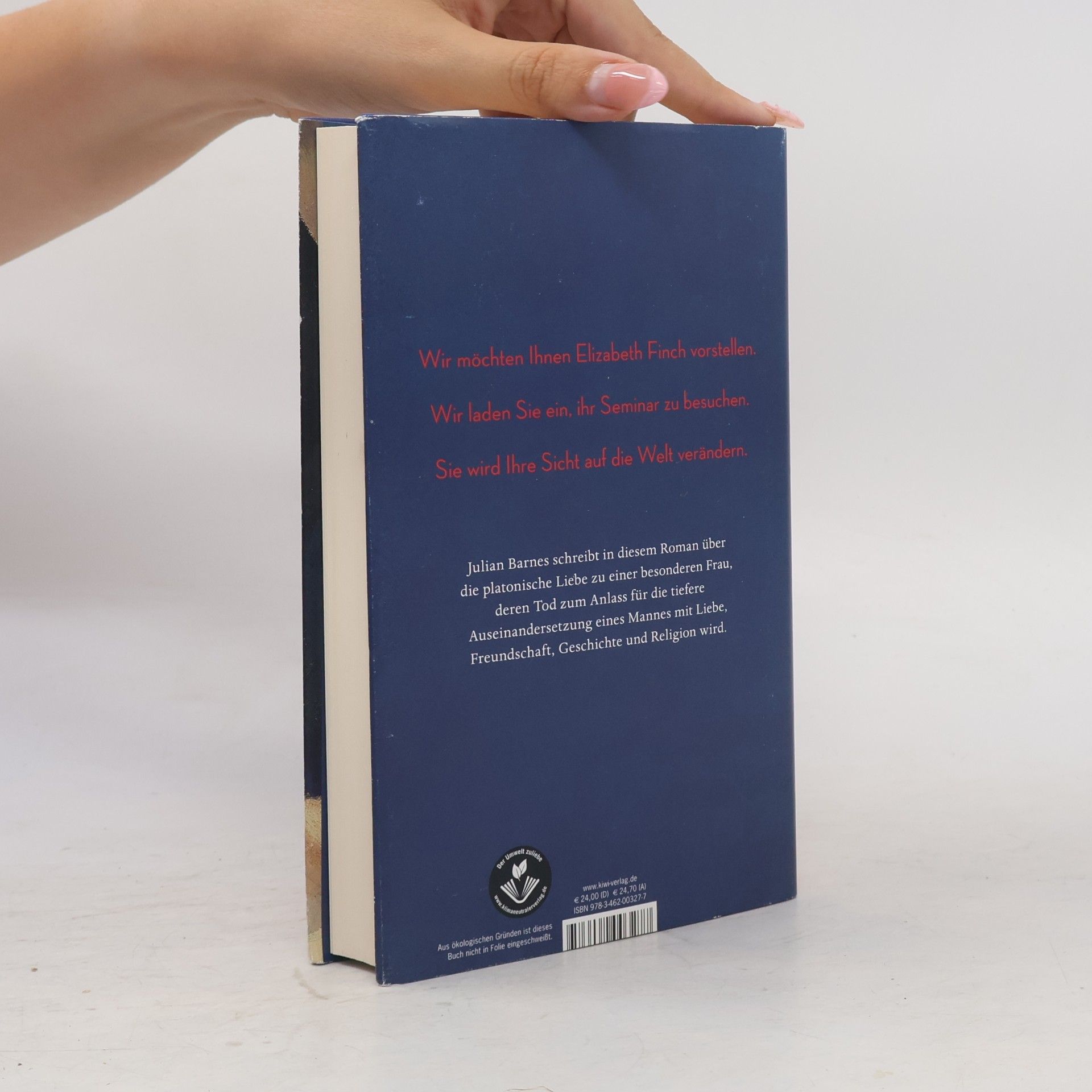 Julian Barnes Elizabeth Finch