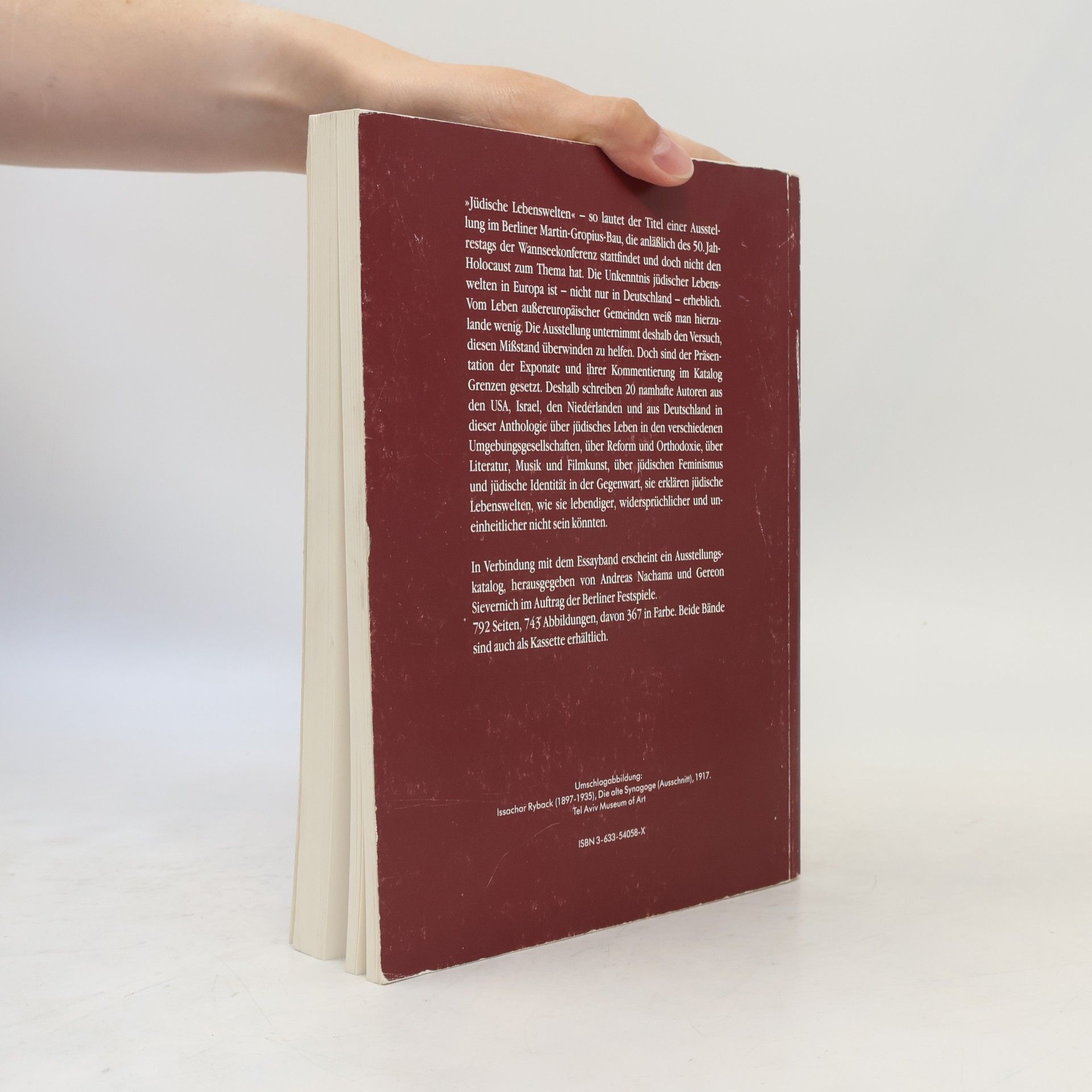 Andreas Nachama Jüdische Lebenswelten : Essays