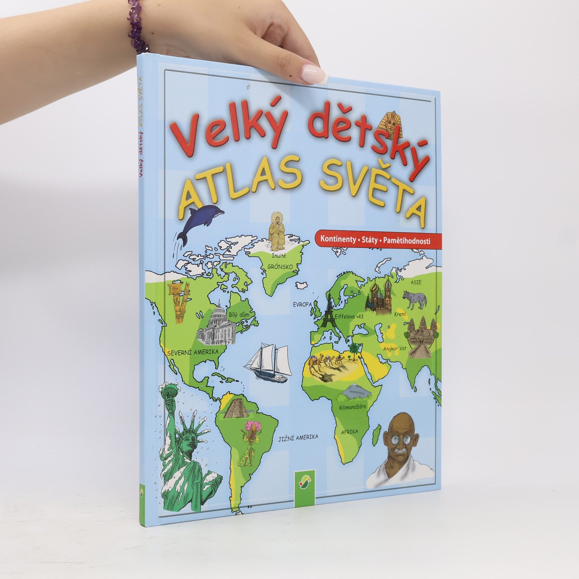 Michael Hahn Velký dětský atlas světa