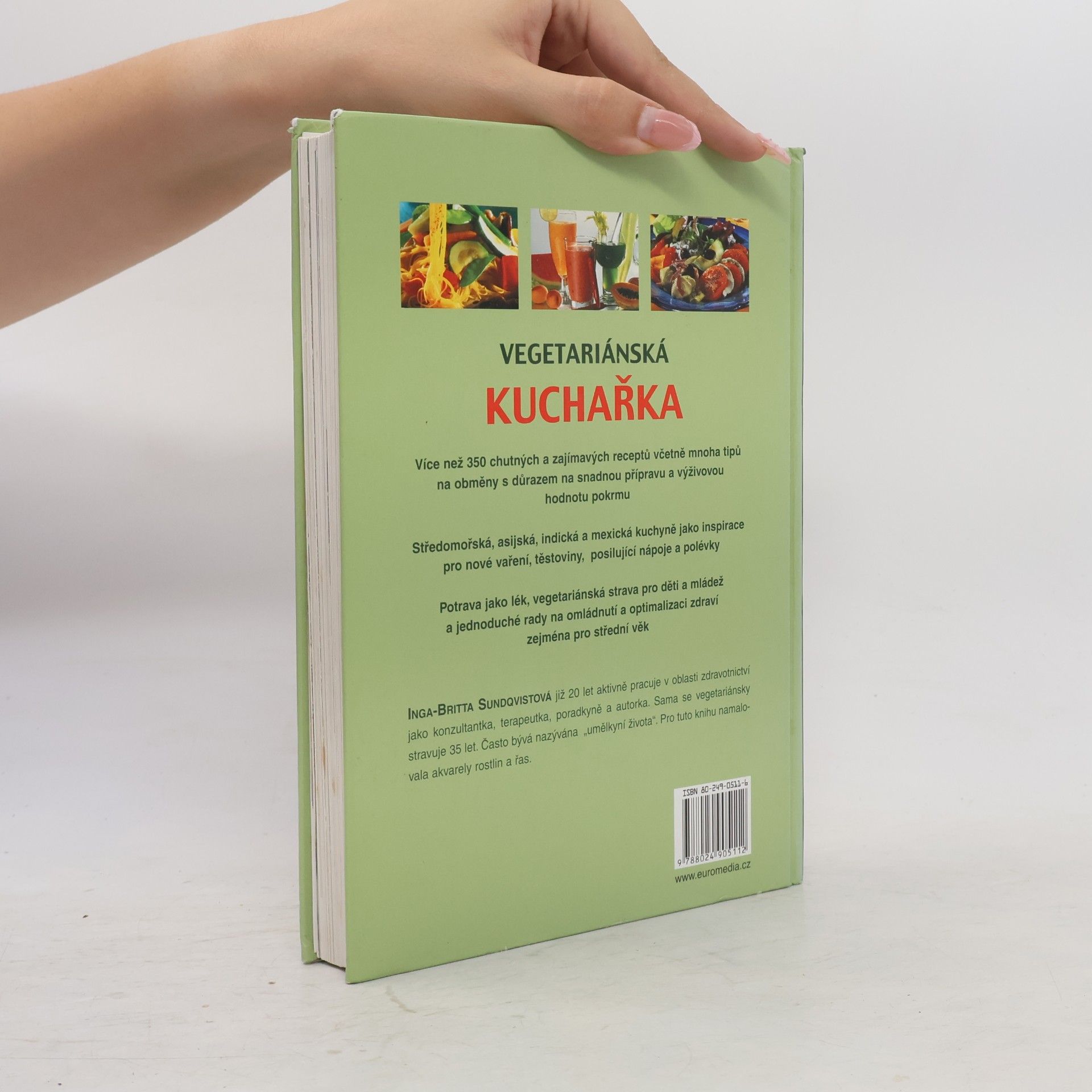 Inga-Britta Sundqvist Vegetariánská kuchařka