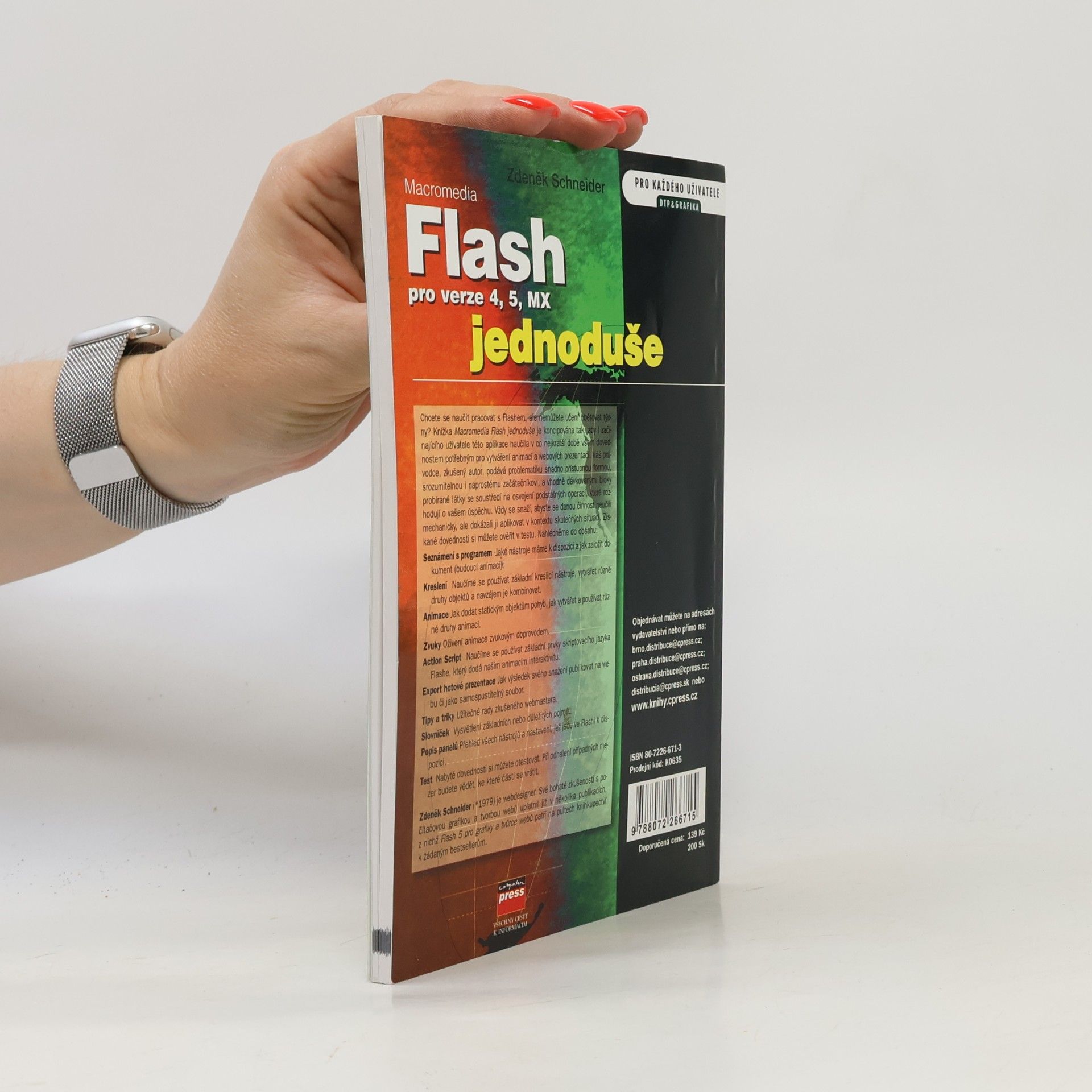 Zdeněk Schneider Macromedia Flash jednoduše pro verze 4, 5, MX