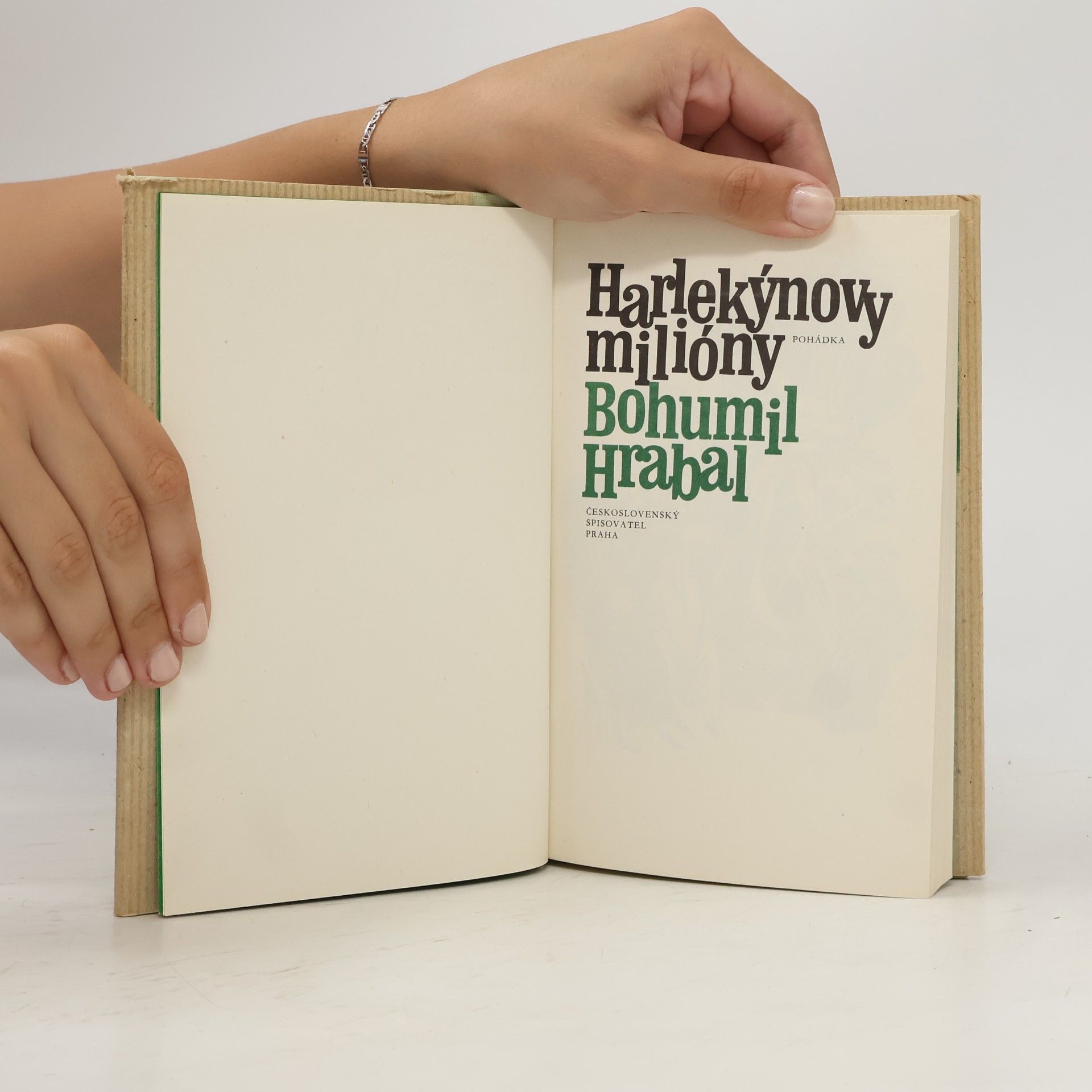 Bohumil Hrabal Harlekýnovy milióny