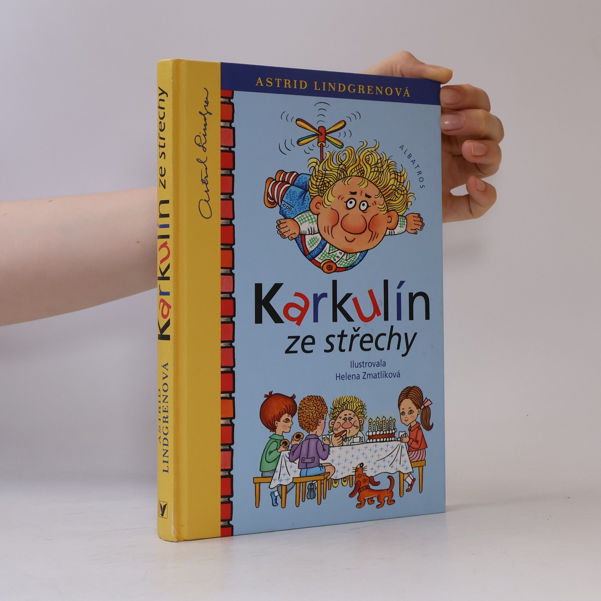 Astrid Lindgren Karkulín ze střechy