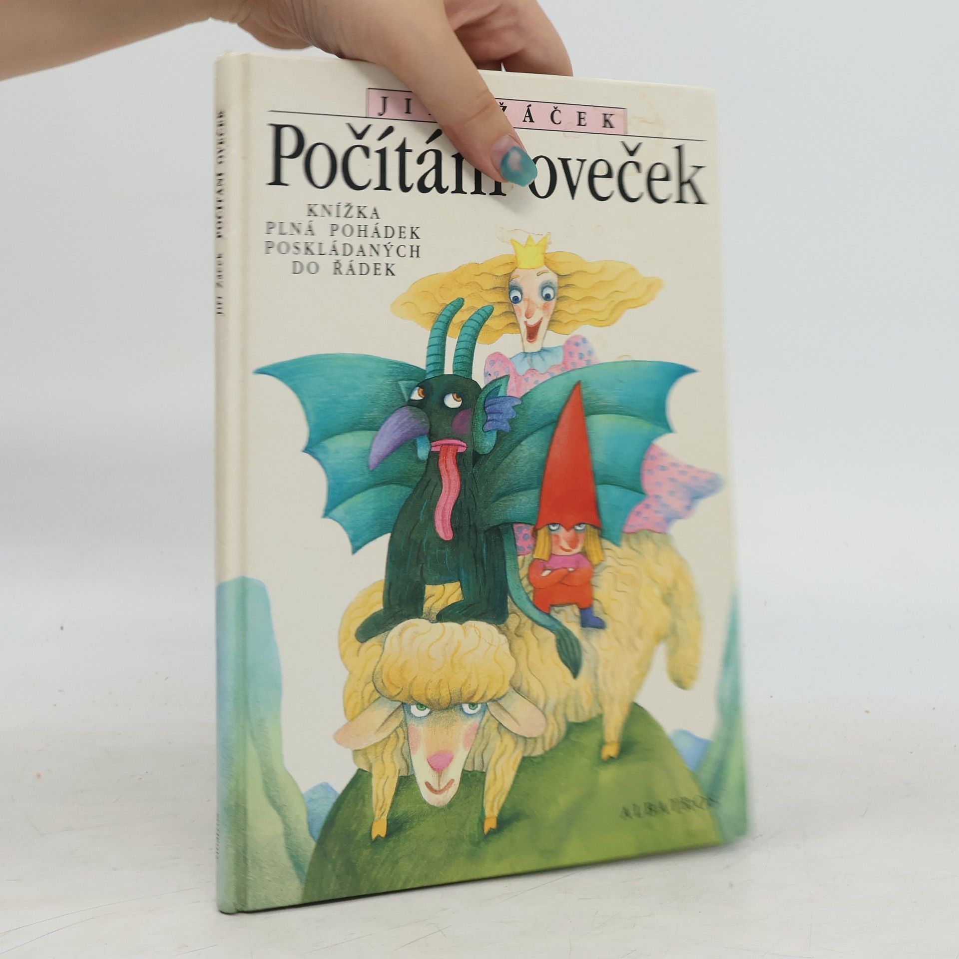 Lucie Dvořáková Počítání oveček : knížka plná pohádek poskládaných do řádek