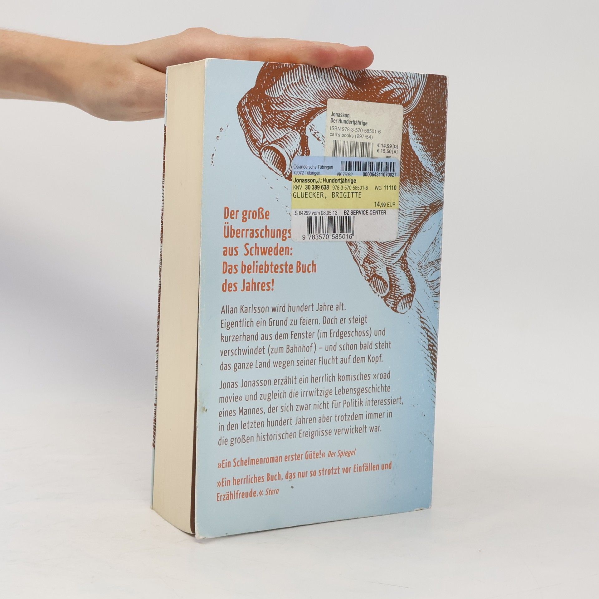 Jonas Jonasson Der Hundertjährige, der aus dem Fenster stieg und verschwand