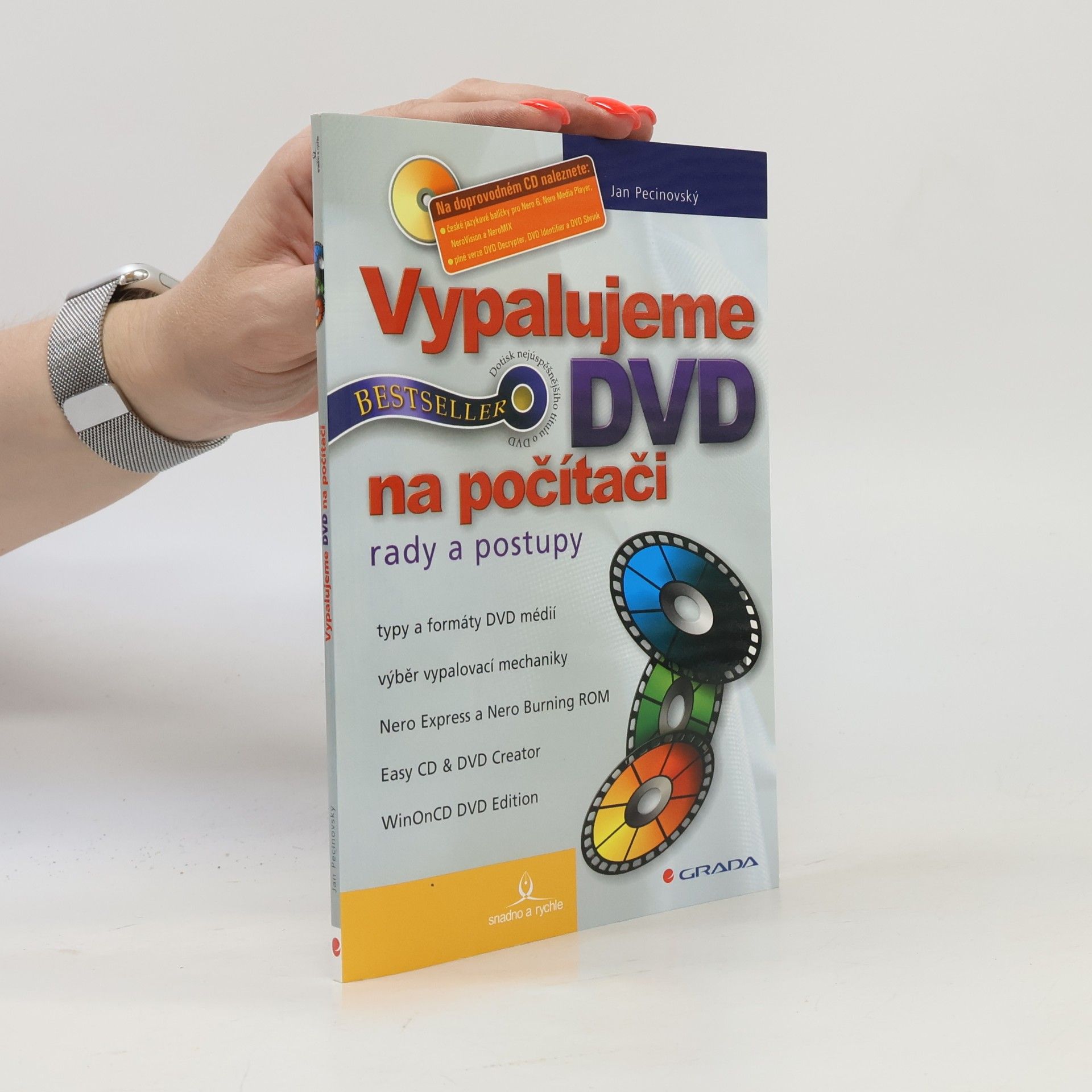 Josef Pecinovský Vypalujeme DVD na počítači. Rady a postupy