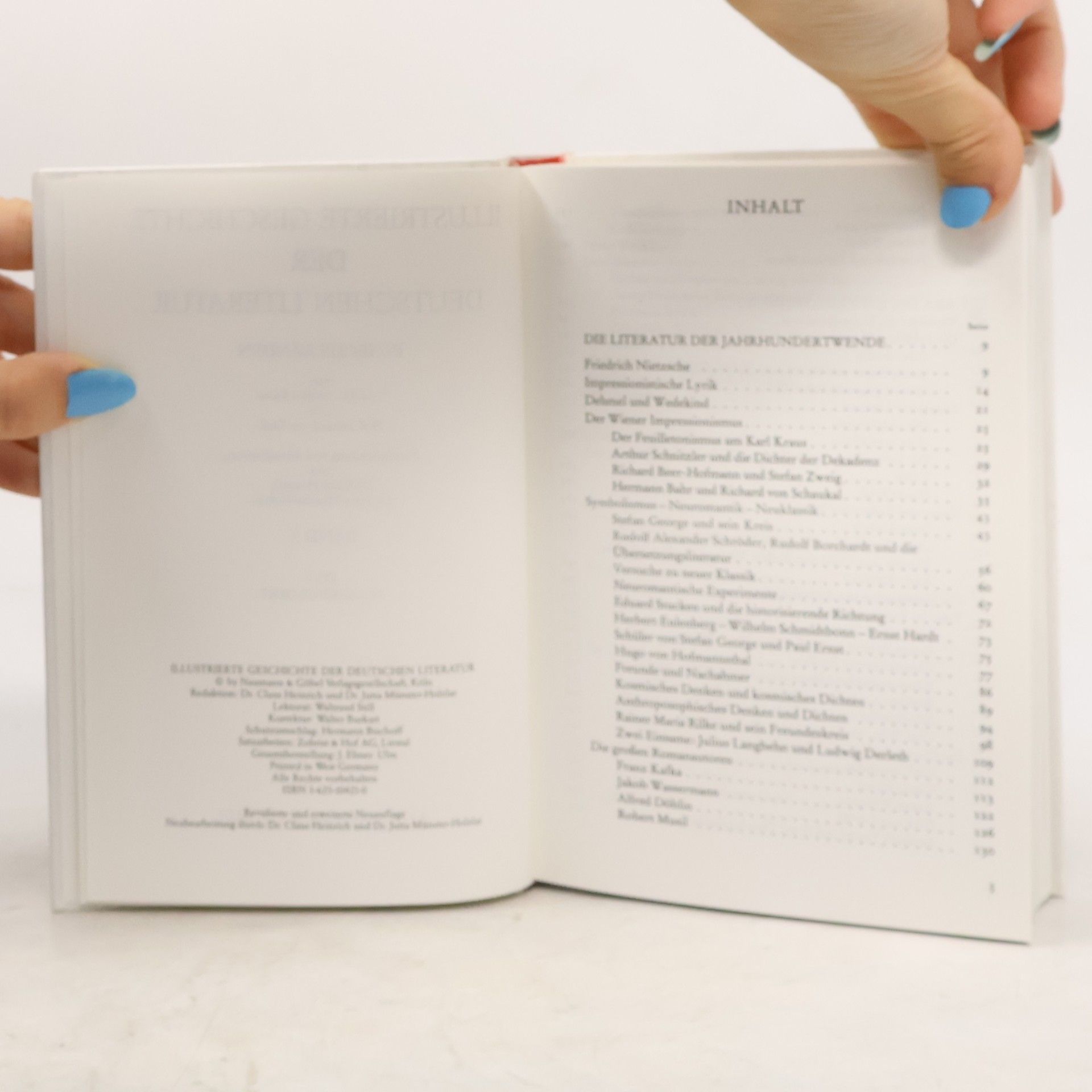 Anselm Salzer Illustrierte Geschichte der deutschen Literatur Band 5