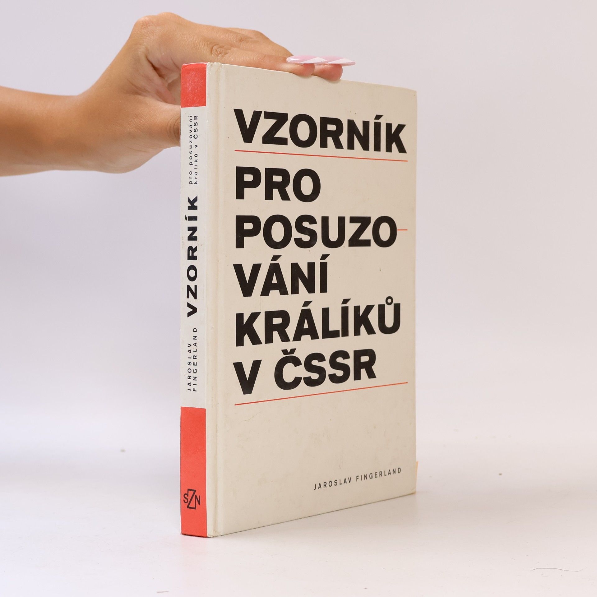 Jiří Schönfelder Vzorník pro posuzování králíků v ČSSR