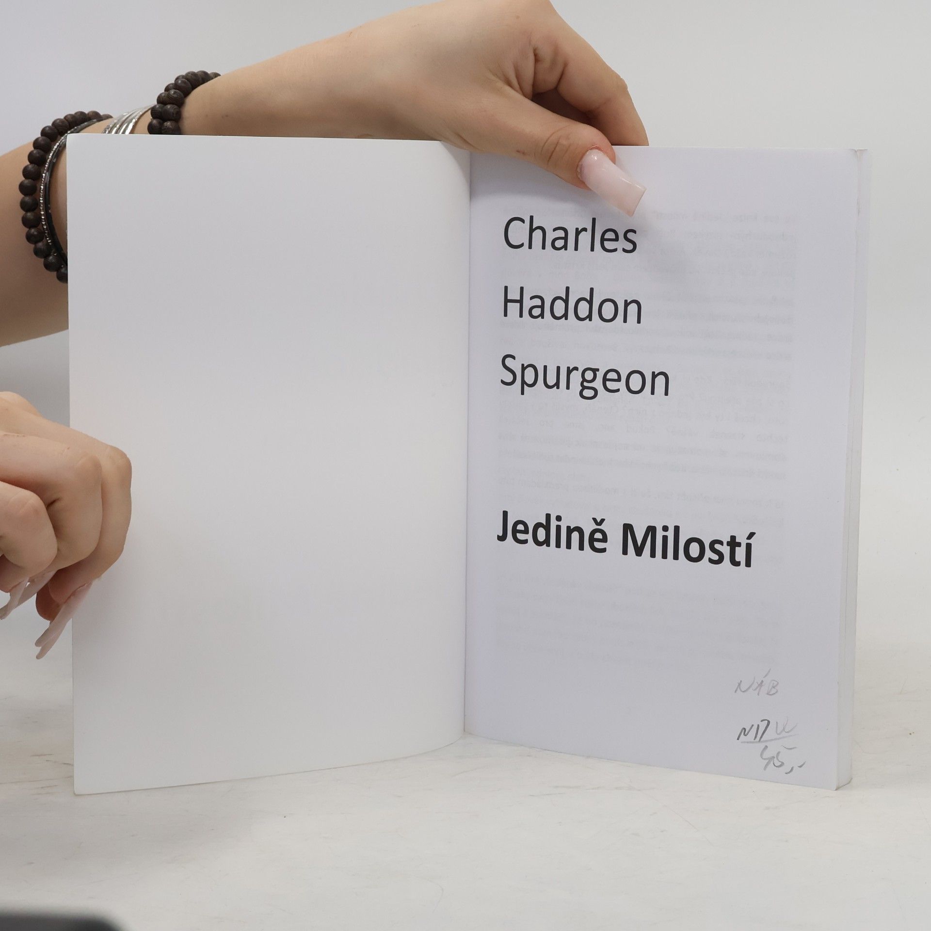 Charles Spurgeon Jedině milostí