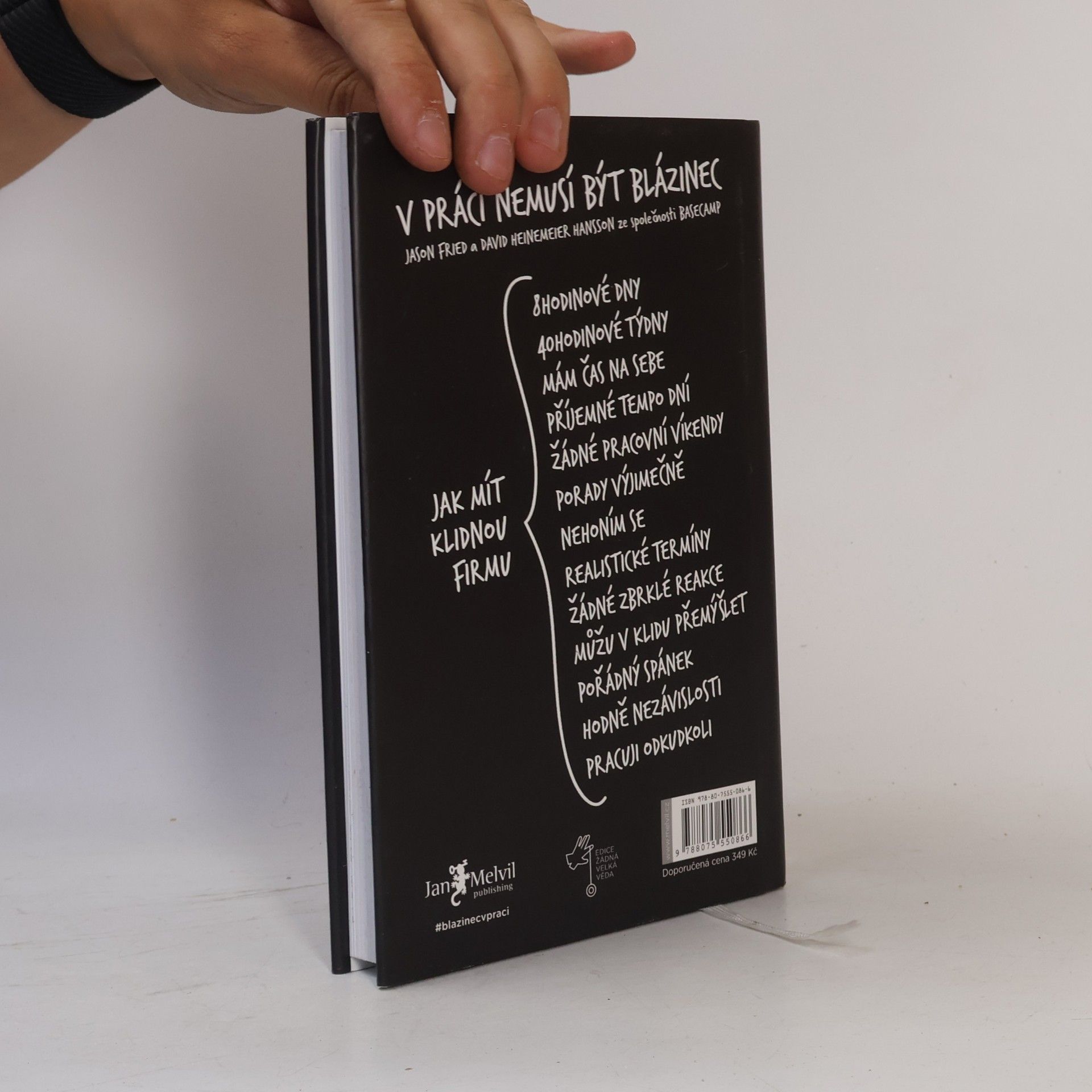 Jason Fried V práci nemusí být blázinec