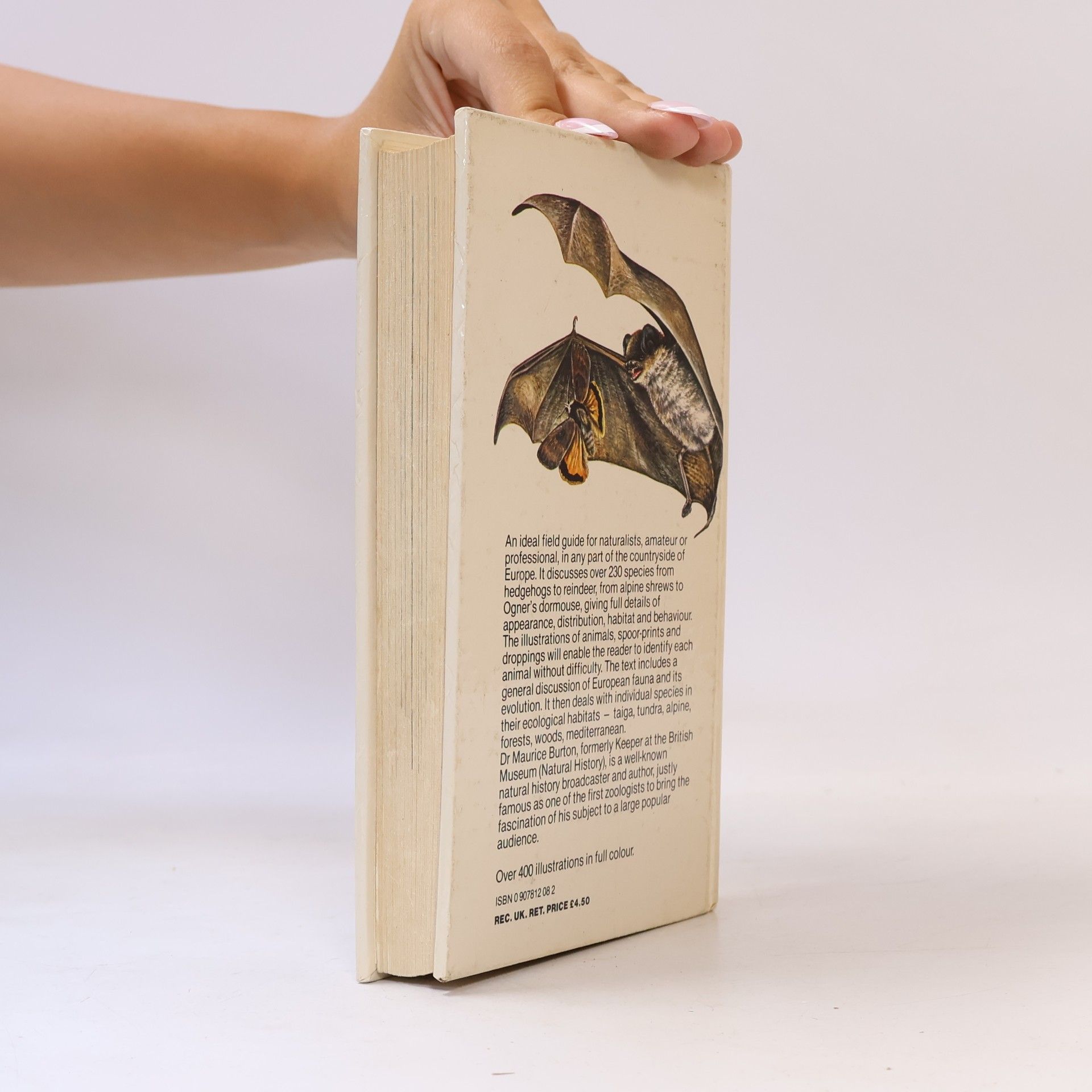Maurice Burton Guide to the mammals of Britain and Europe