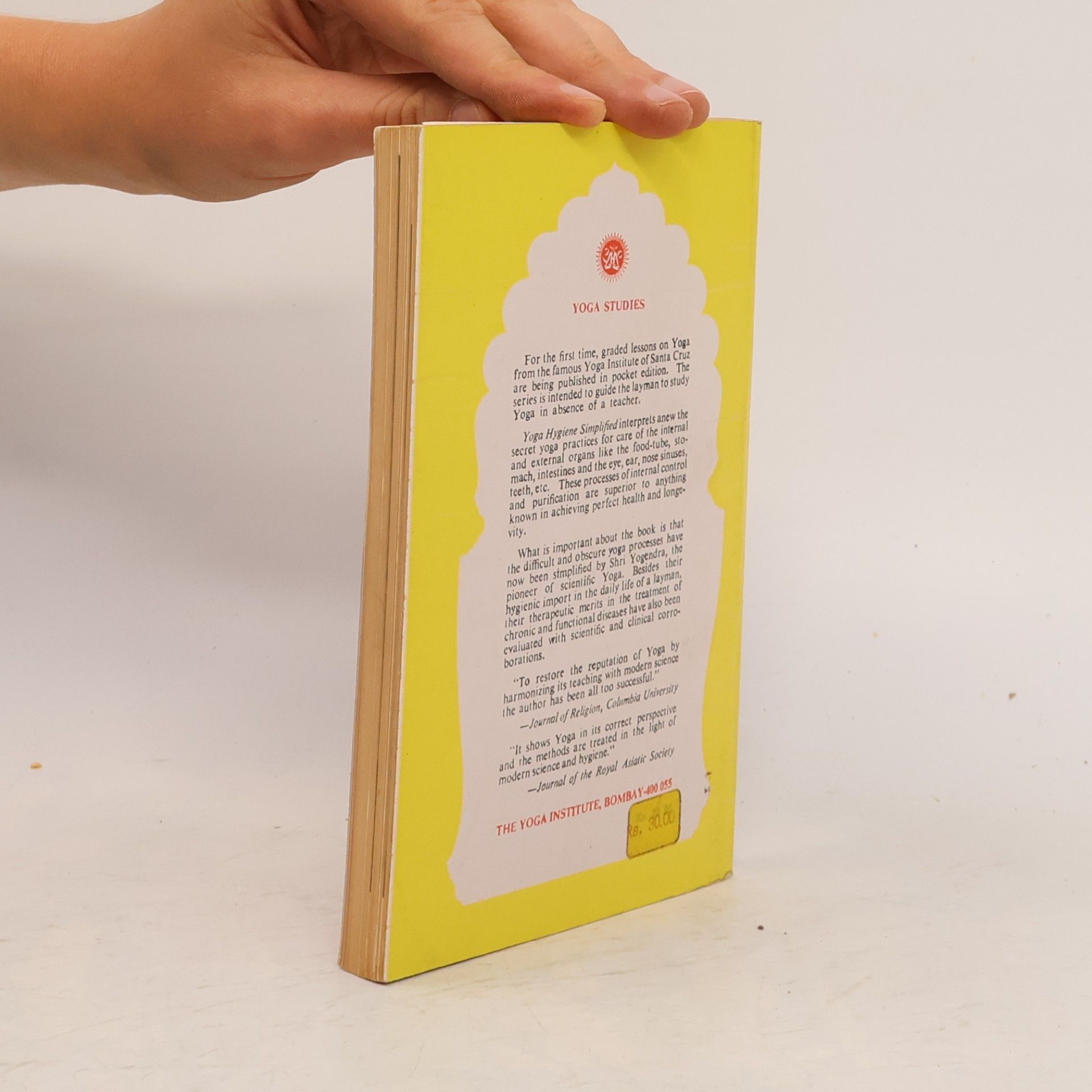 Shri Yogendra Yoga Hygiene Simplified