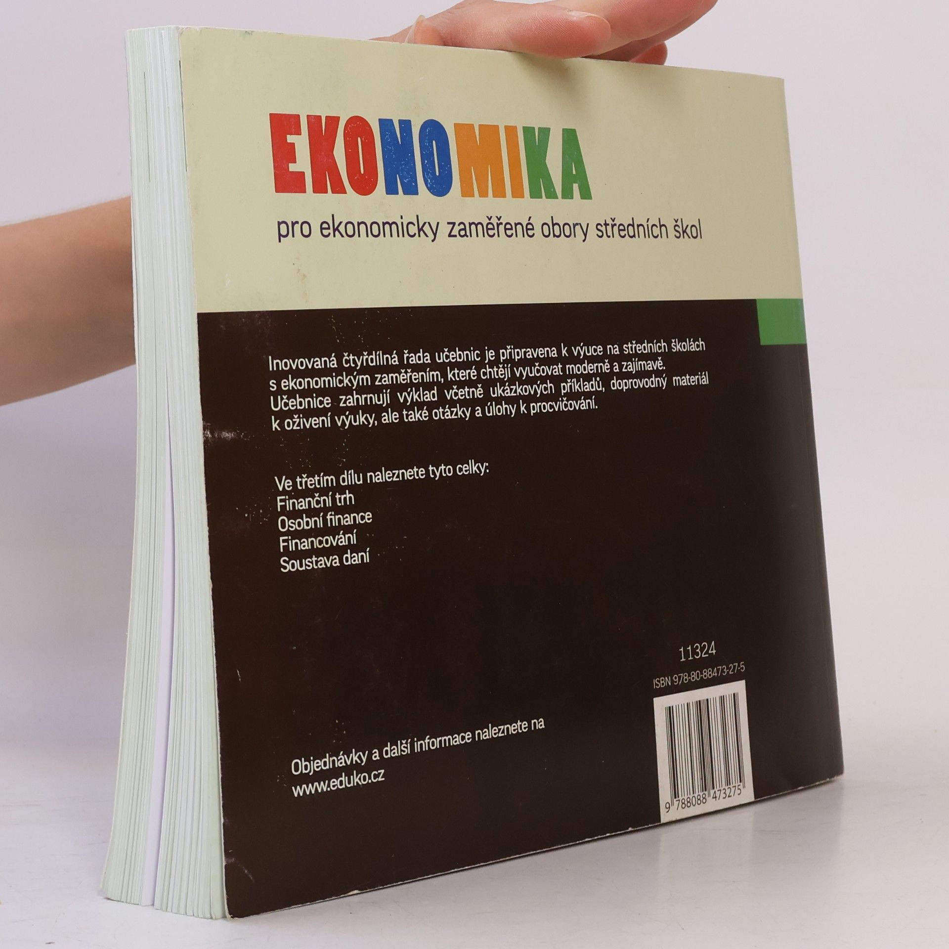 Petr Klínský Ekonomika 3 pro ekonomicky zaměřené obory SŠ