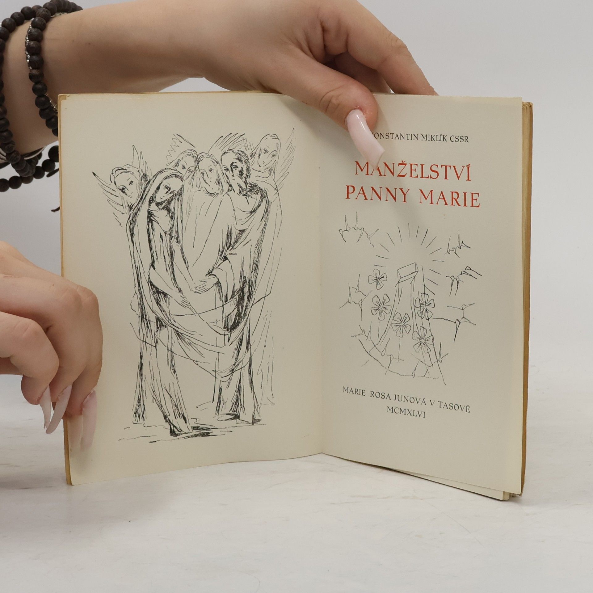 Josef Konstantin Miklík Manželství Panny Marie