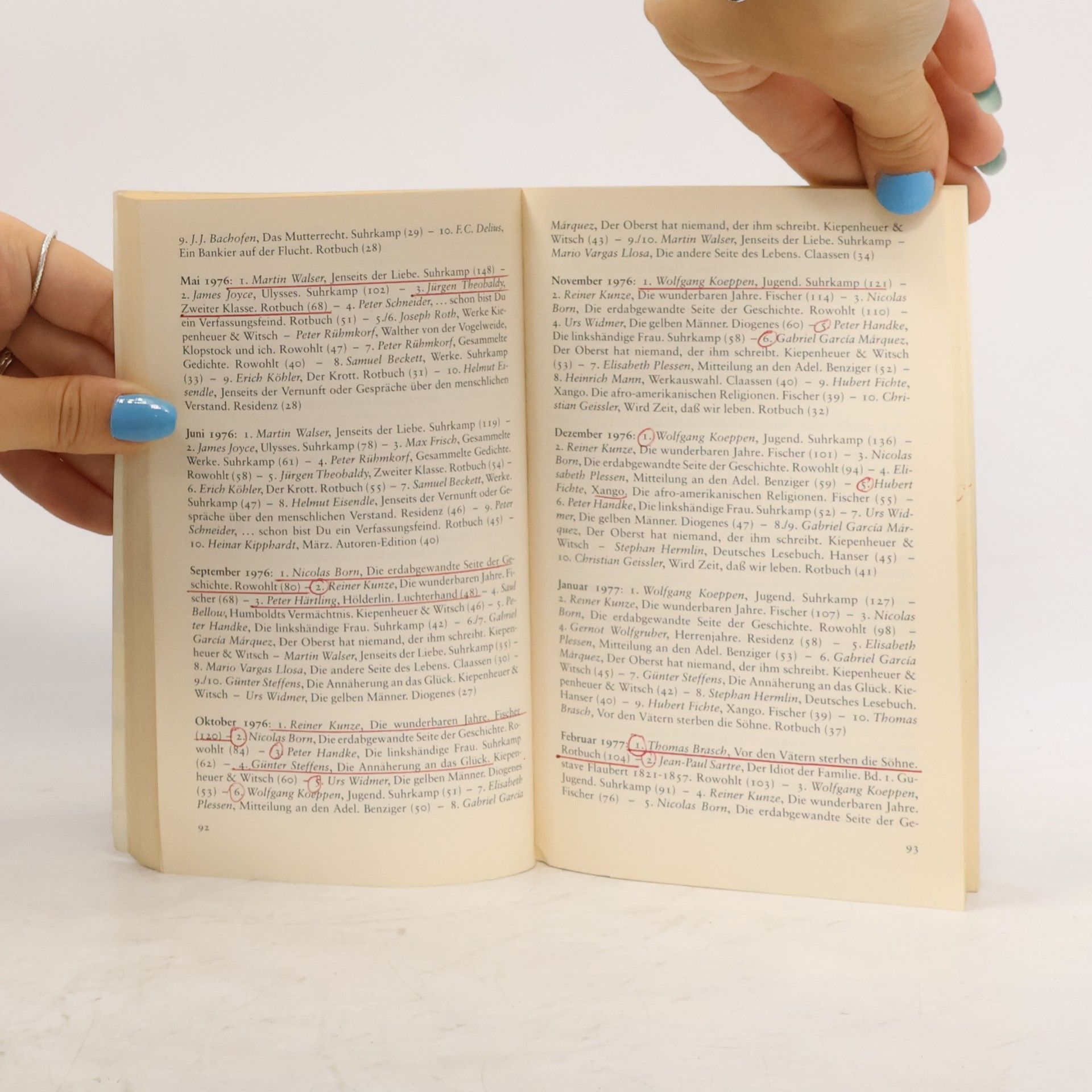 Jürgen Lodemann  Die besten Bücher