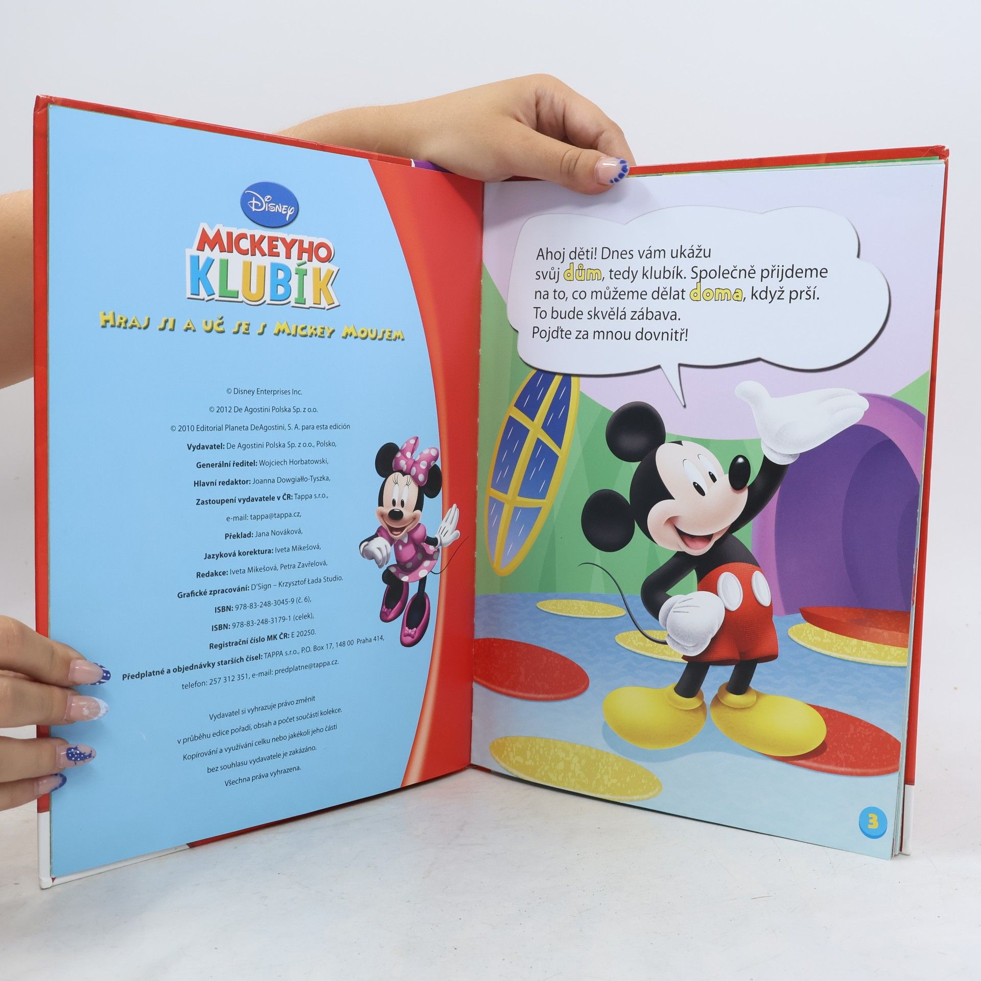Collectif d'auteurs Hraj si a uč se s Mickey Mousem 6. Dům!