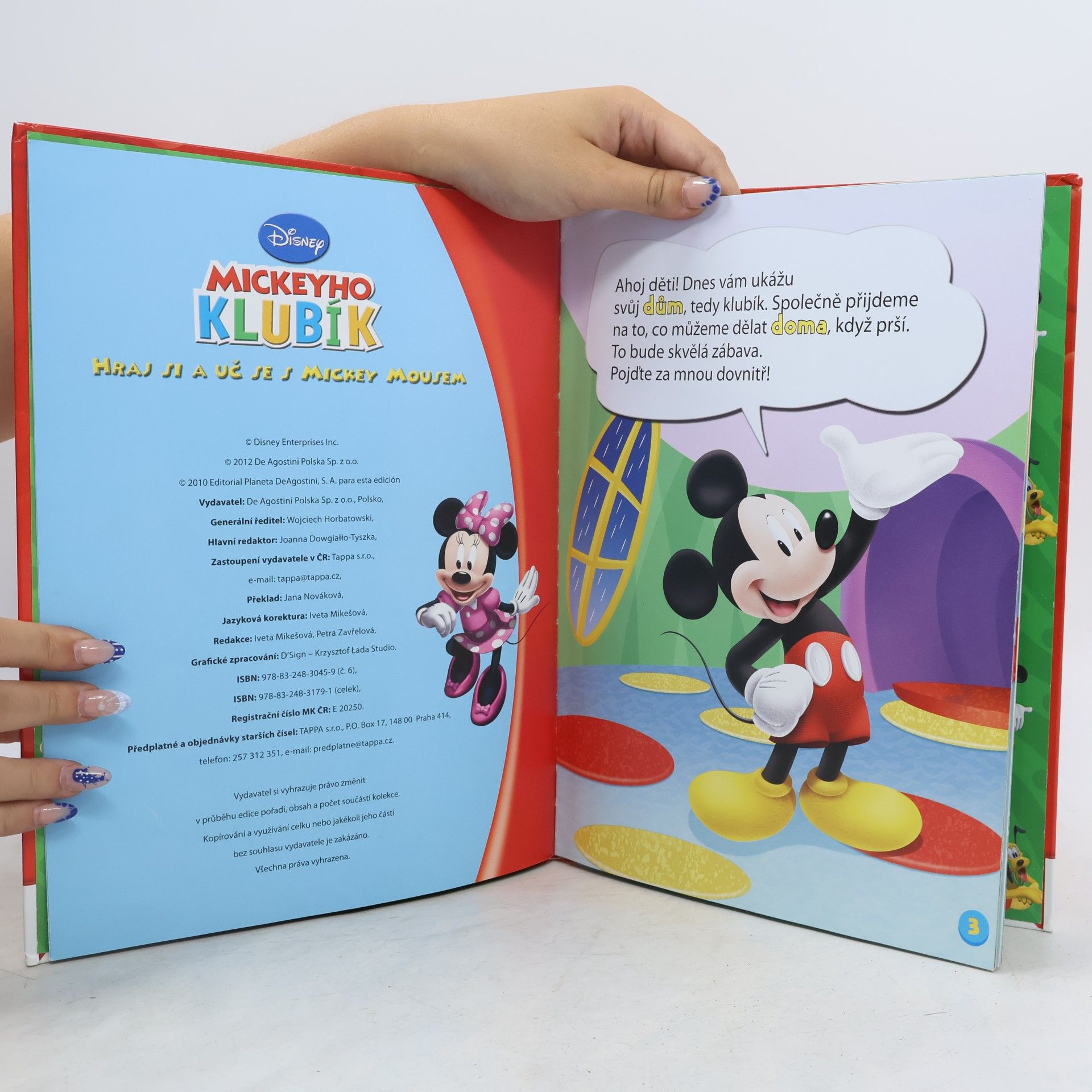 Collectif d'auteurs Hraj si a uč se s Mickey Mousem 6. Dům!