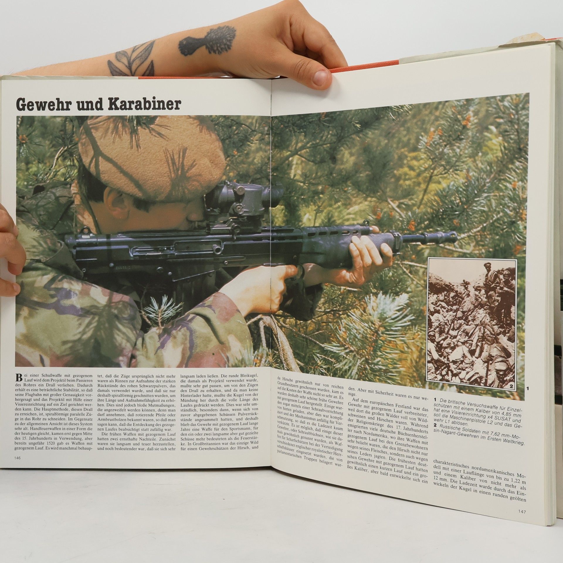 Frederick Myatt Moderne Hand und Faustfeuerwaffen, Maschinenwaffen und Panzerbüchsen