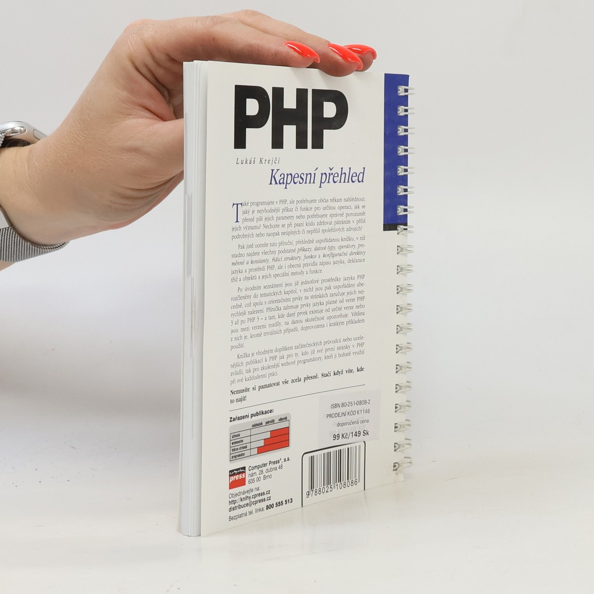 Lukáš Krejčí PHP. kapesní přehled