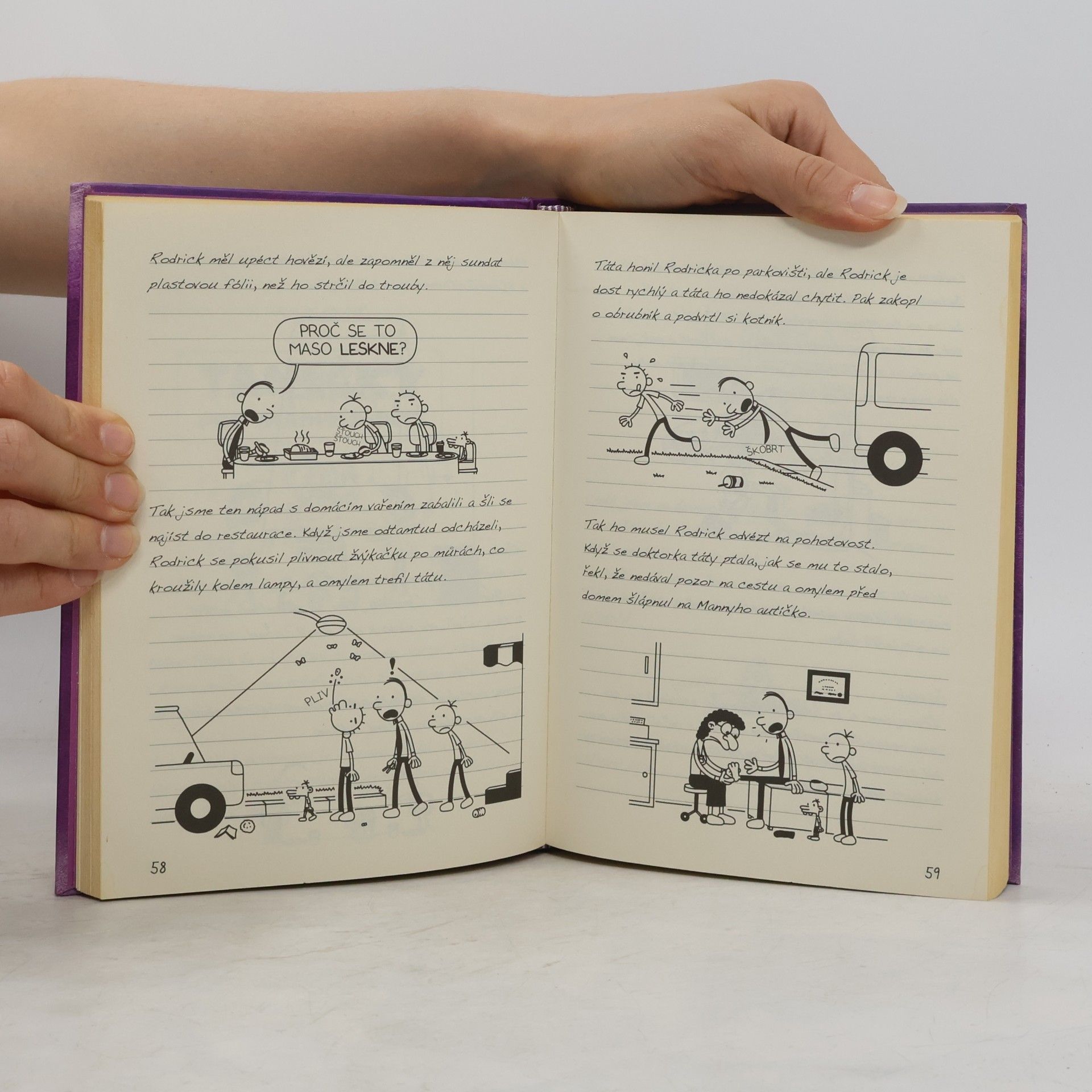 Jeff Kinney Deník malého poseroutky 5. Ošklivá pravda