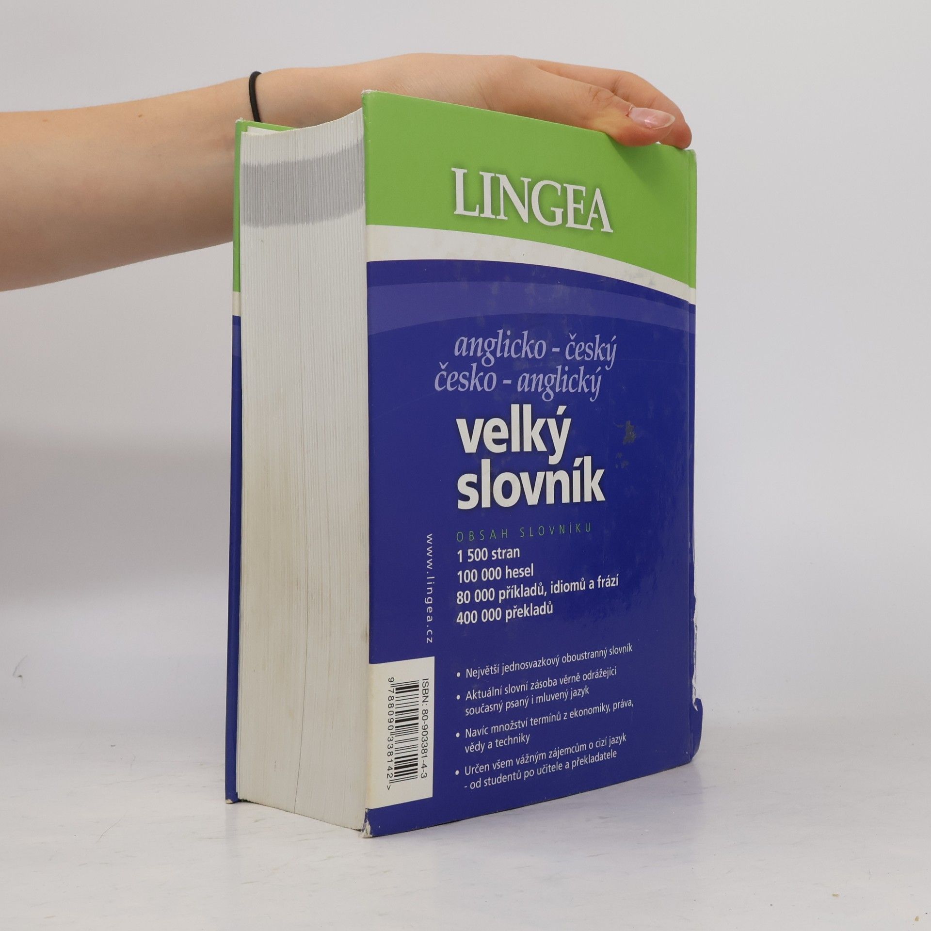 Collectif d'auteurs Velký slovník anglicko-český, česko-anglický