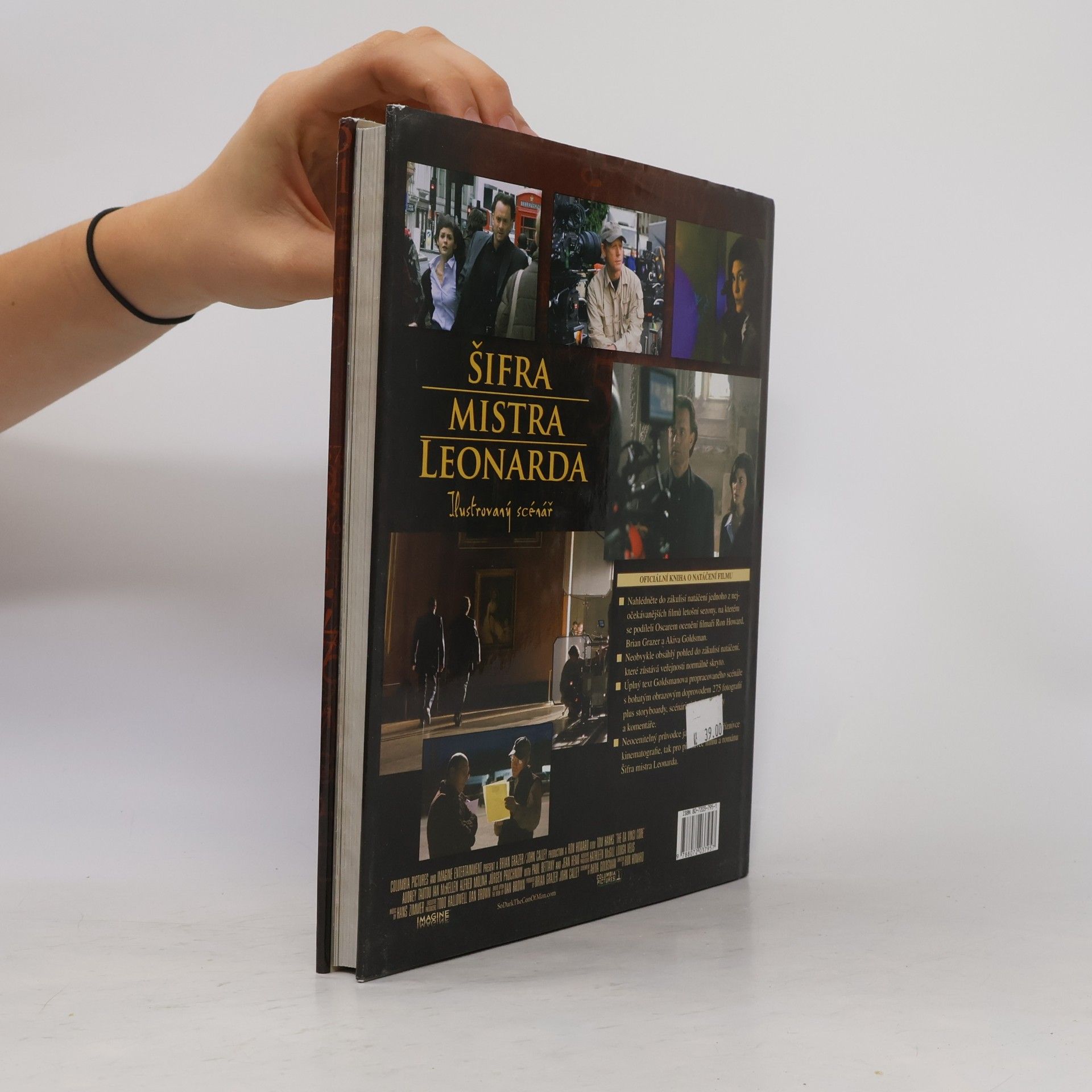 Akiva Goldsman Šifra mistra Leonarda. Ilustrovaný scénář