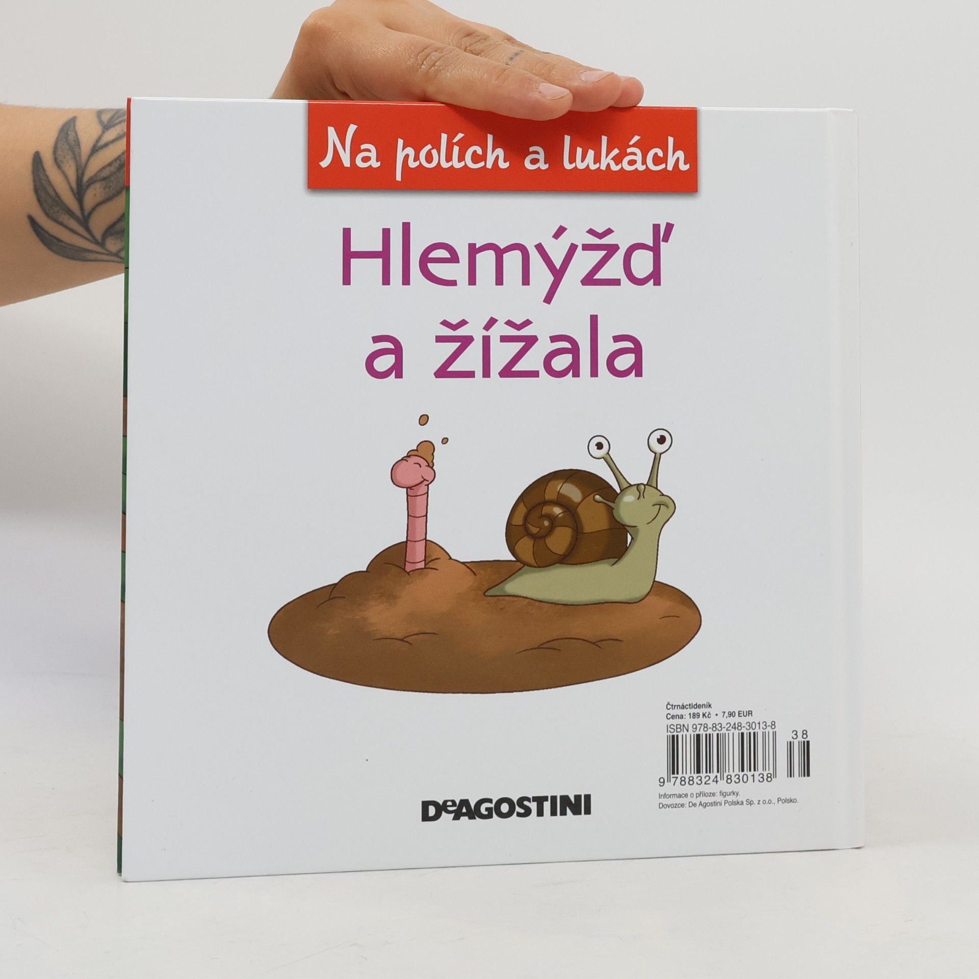 Kolektív autorov Na polích a lukách 68. Hlemýžď a žížala