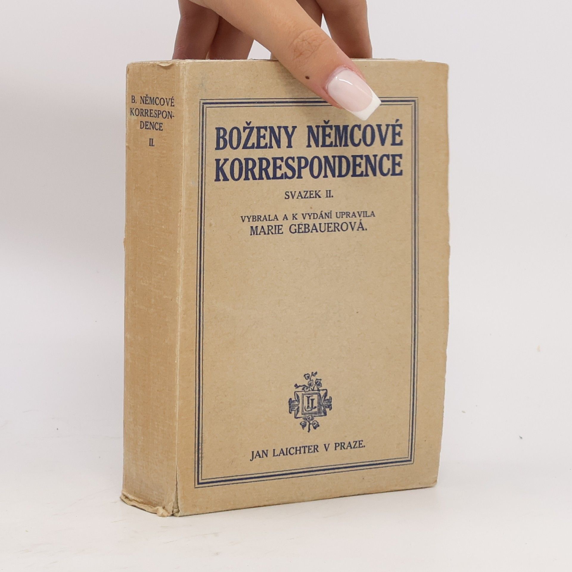 Božena Němcová B. Němcové Korrespondence