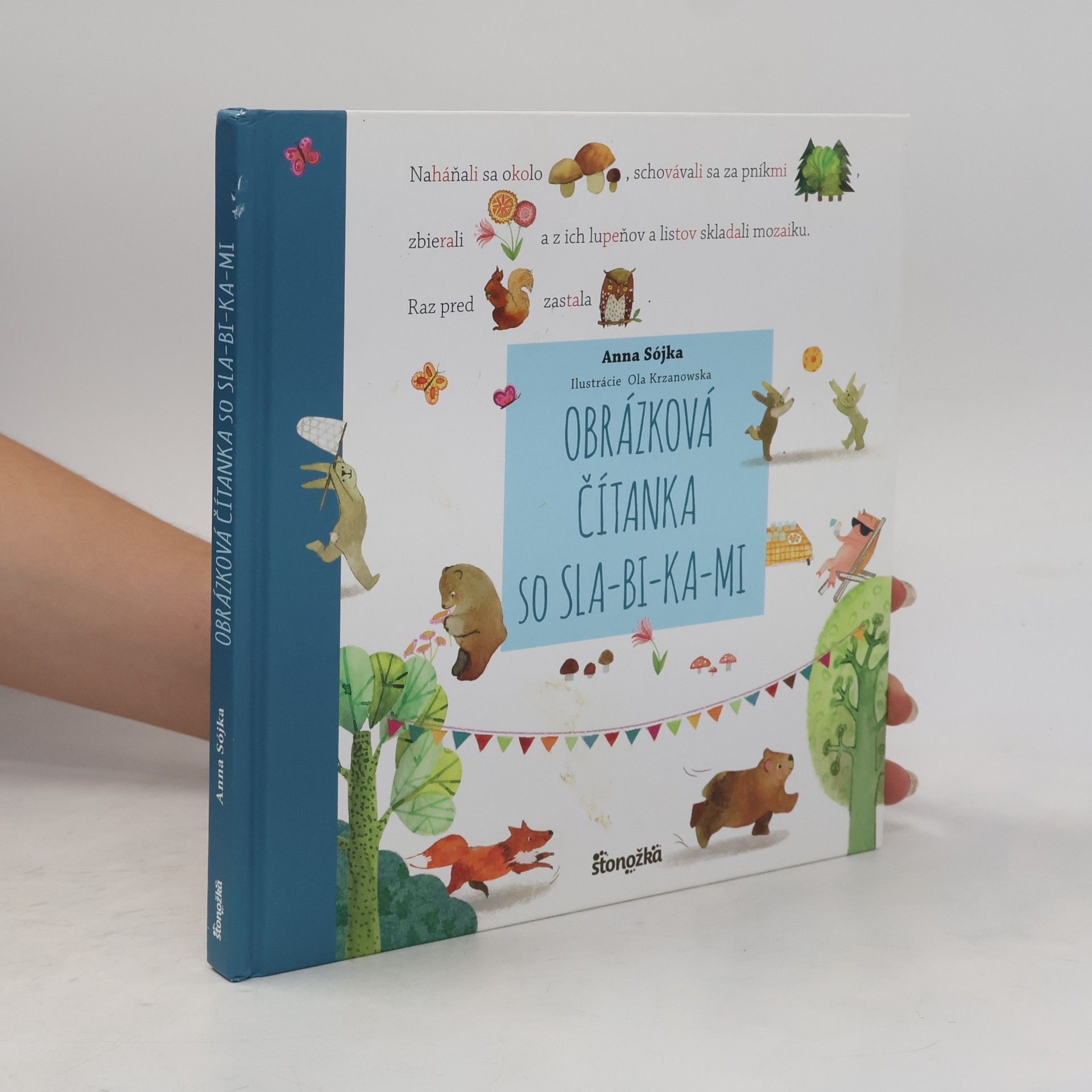 Ola Krzanowska Obrázková čítanka so sla-bi-ka-mi