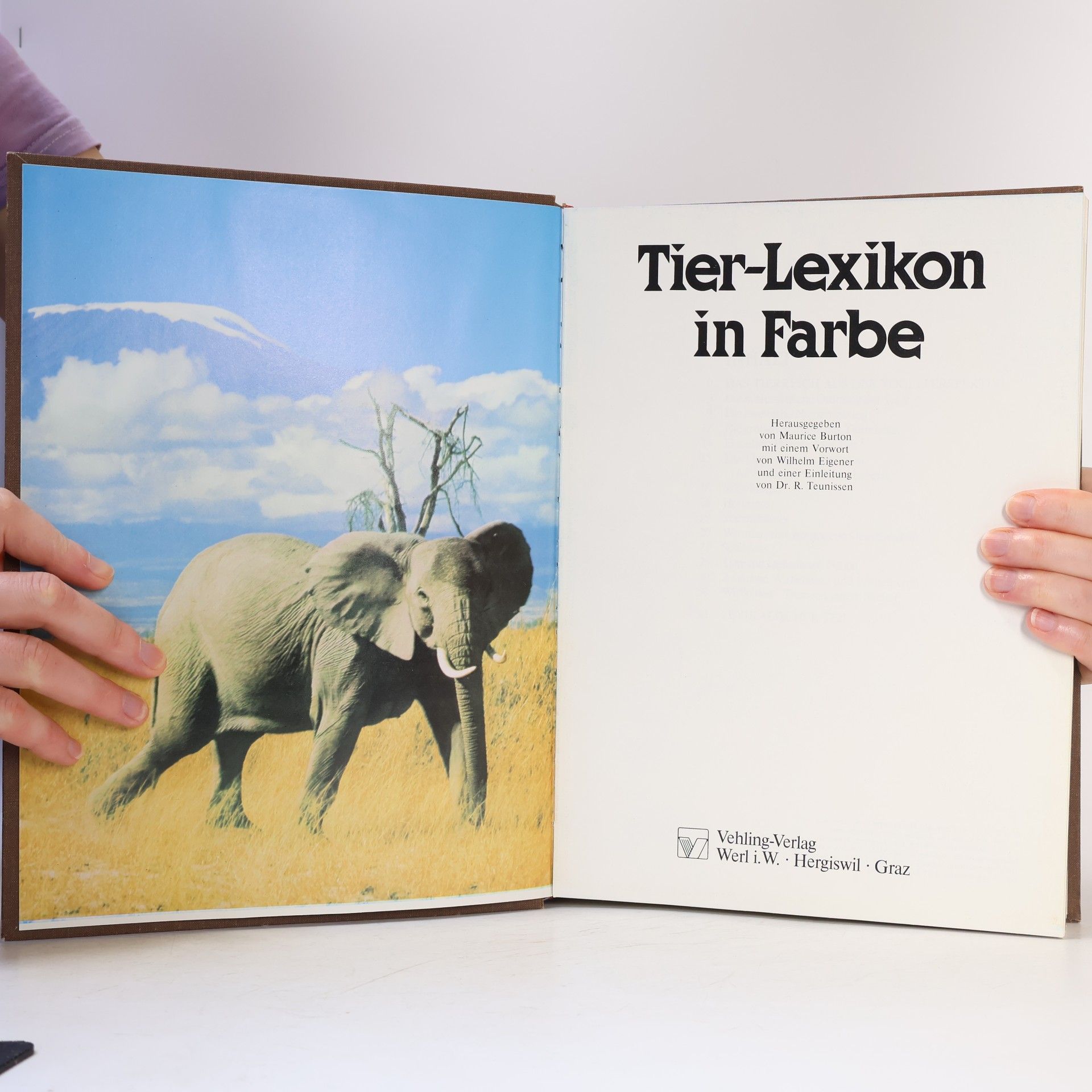 Maurice Burton Tier-Lexikon in Farbe